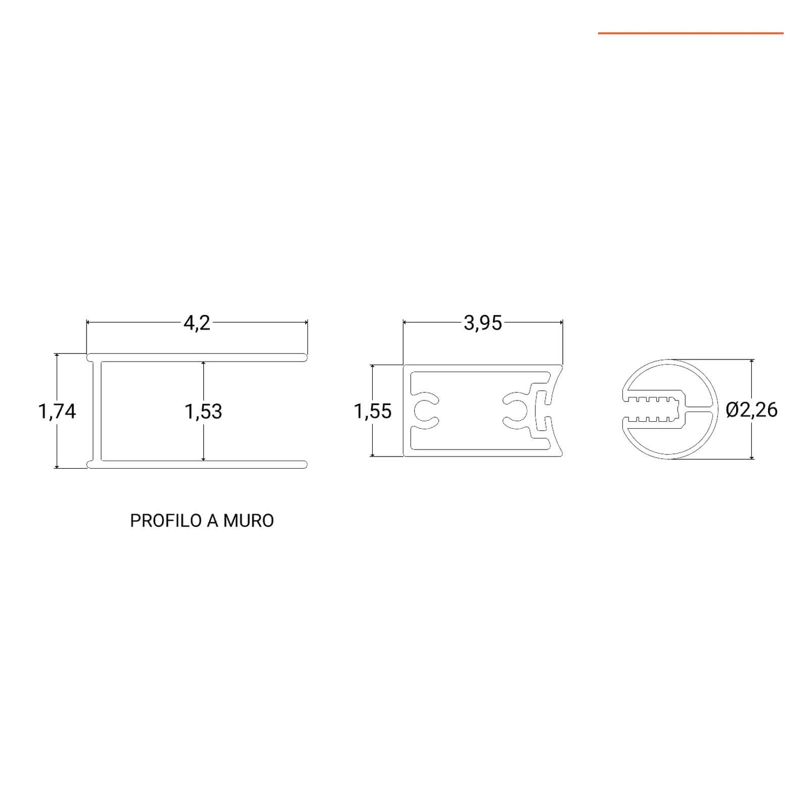 Box doccia 70X75 cm battente 75 cm con vetro temperato bronzato e profilo cromo 195h - Nilo
