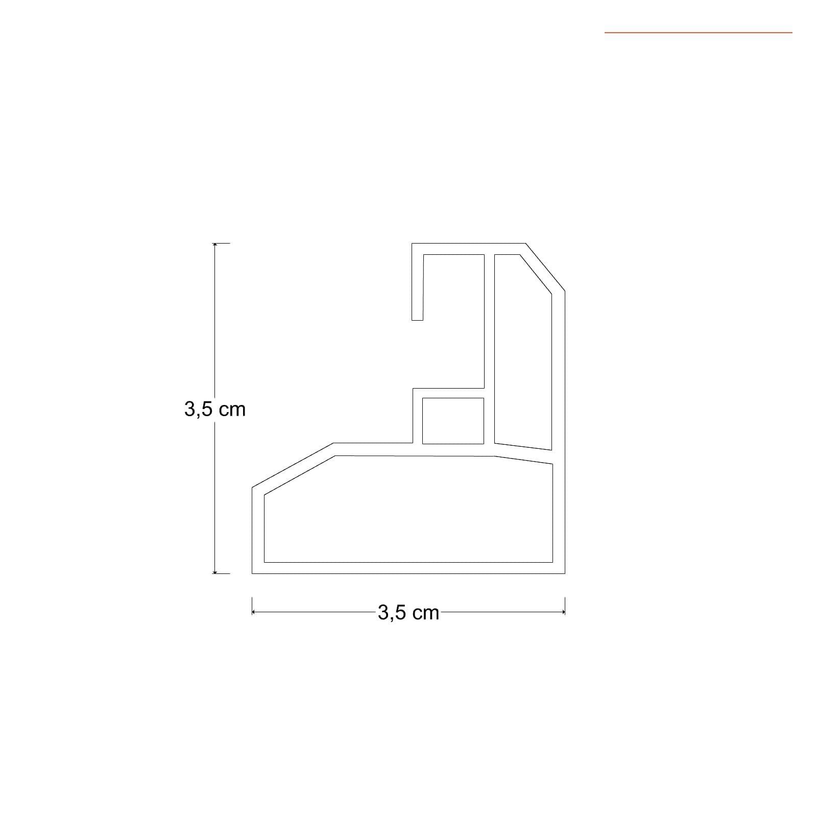 Box doccia a soffietto rettangolare in acrilico 80x100 cm riducibile a 70x90 cm