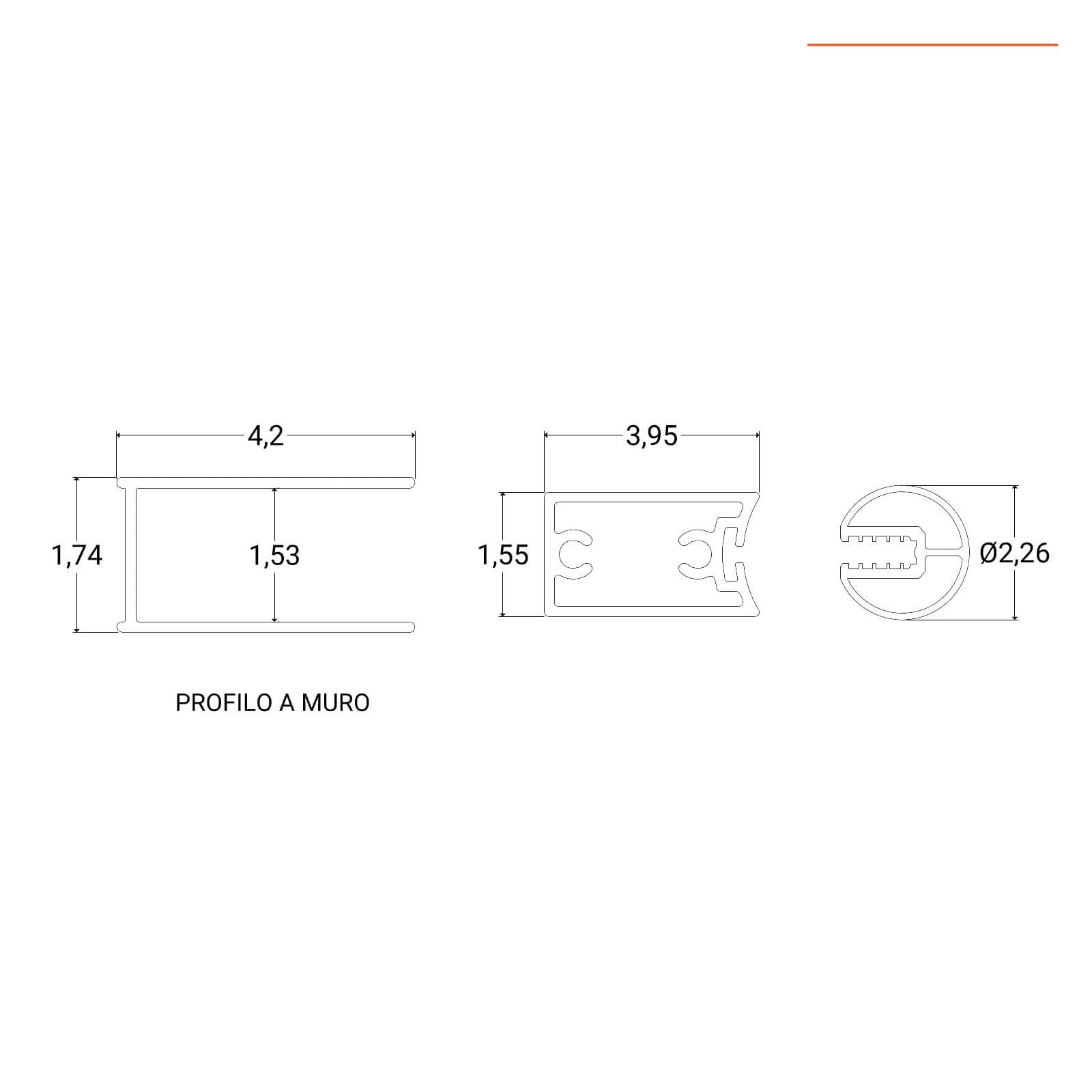 Box doccia nicchia 125 cm battente 65 e lato fisso 60 con profilo nero 195h - Nilo