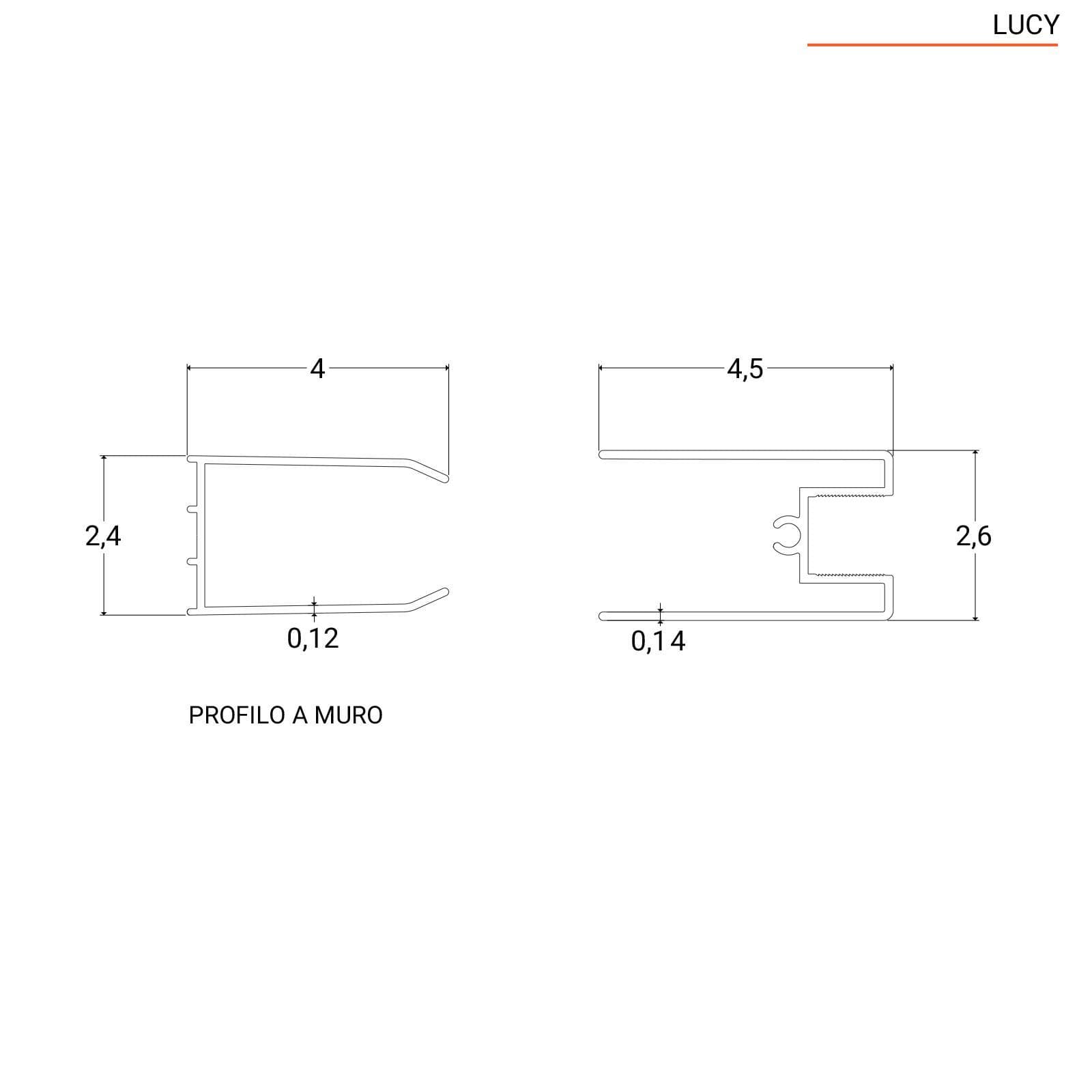 Box doccia 80x120 cm scorrevole in vetro anticalcare fumè e profilo nero opaco 200h - Lucy