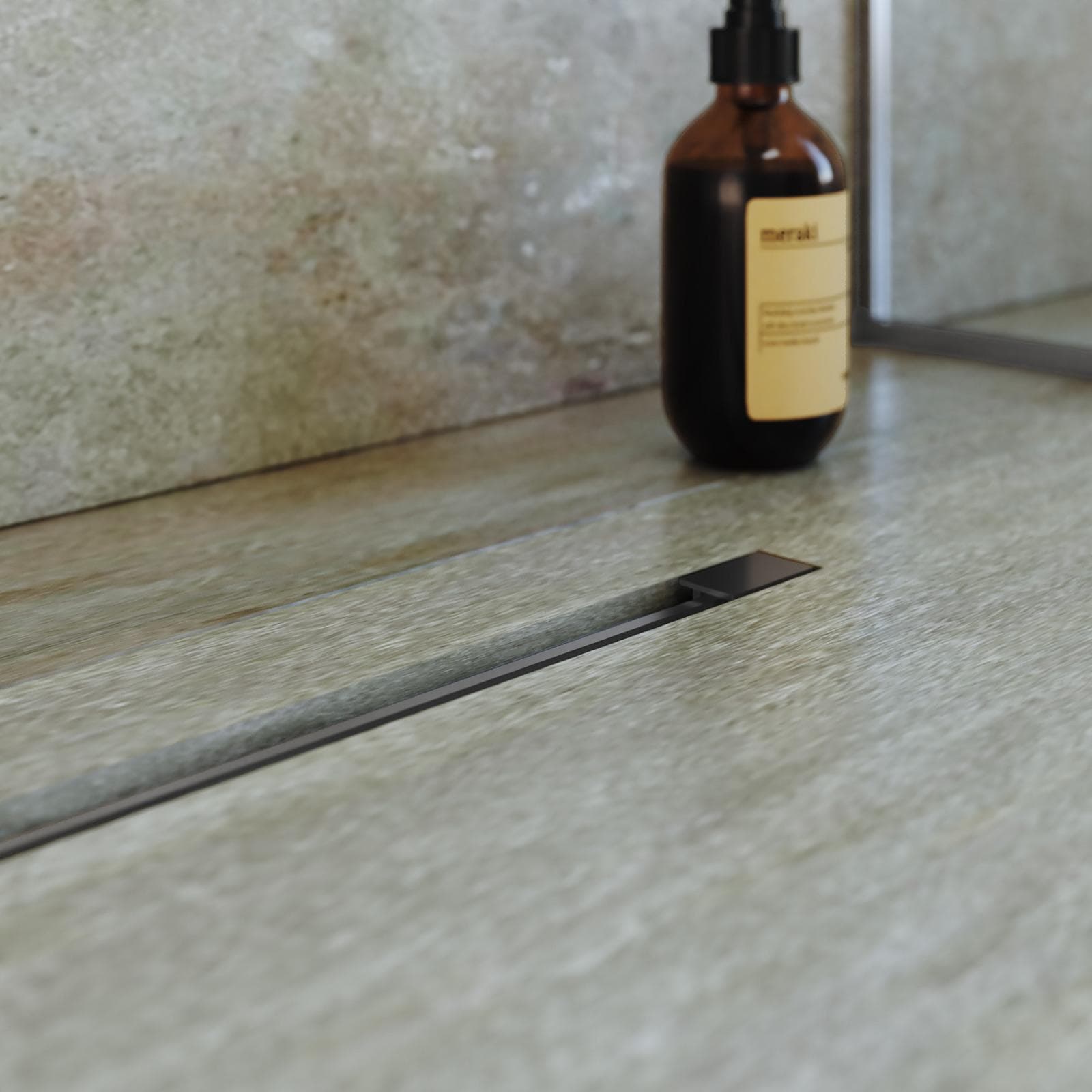 Canalina di scarico doccia 60 cm in acciaio INOX