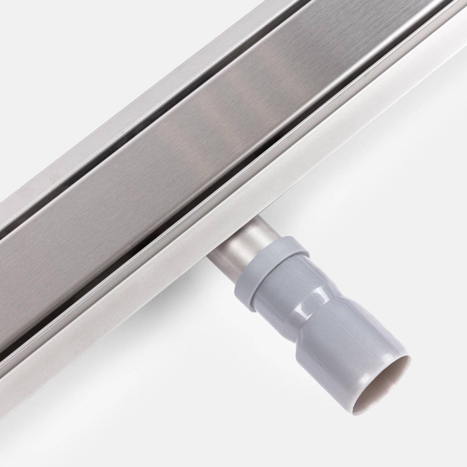 Canalina doccia 50 cm cover in acciaio inox - Stiletto