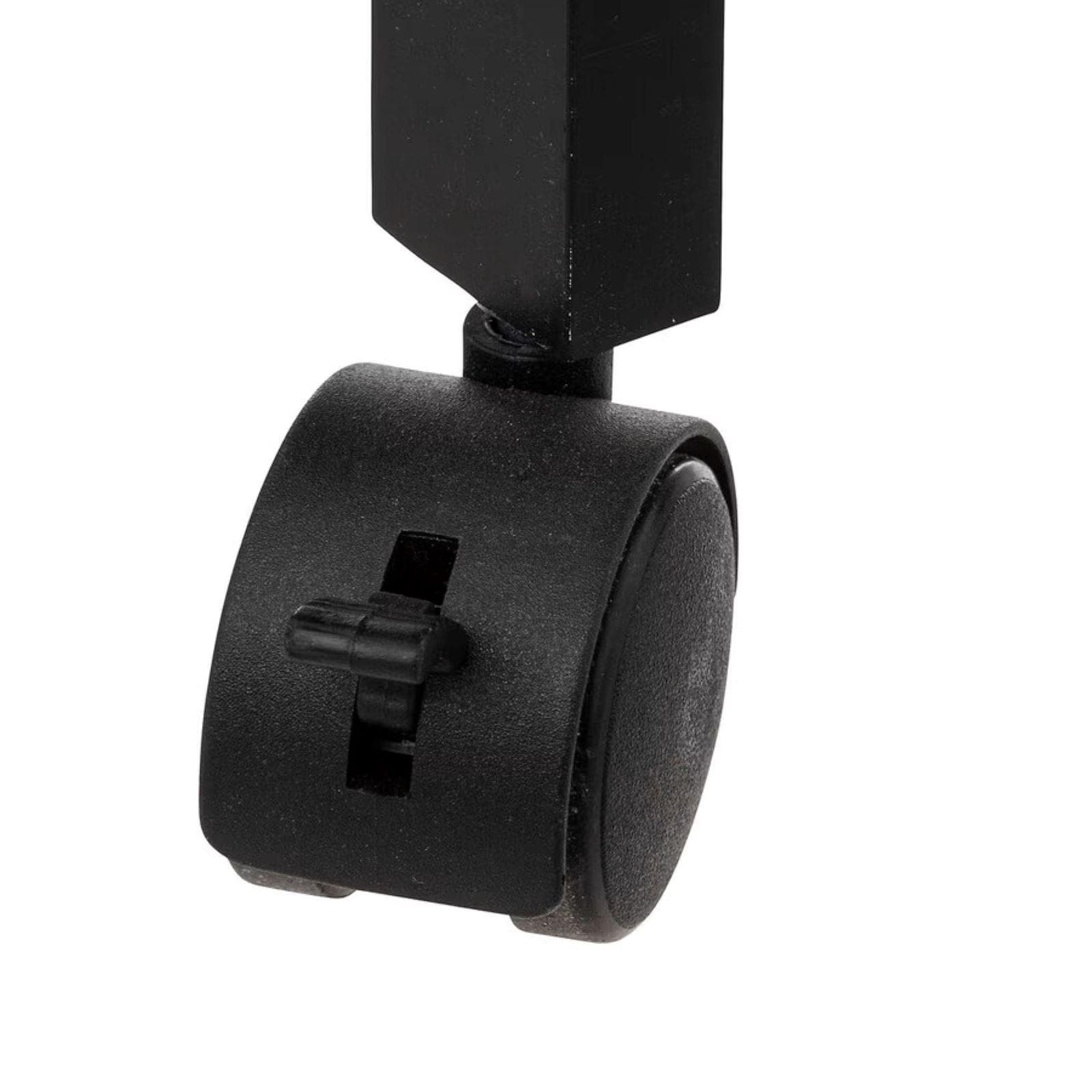 Carrello salvaspazio 75h cm in legno nero con freni e 3 ripiani - Matilde
