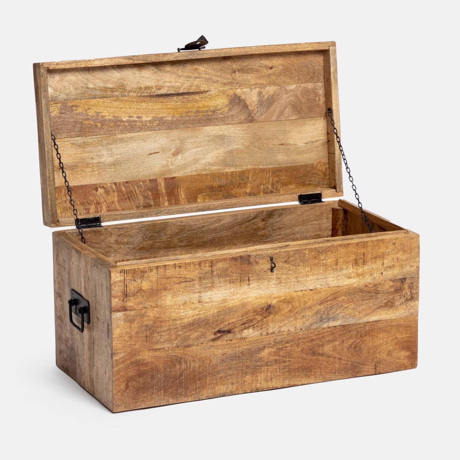Cassapanca in legno di mango - Freia Mango
