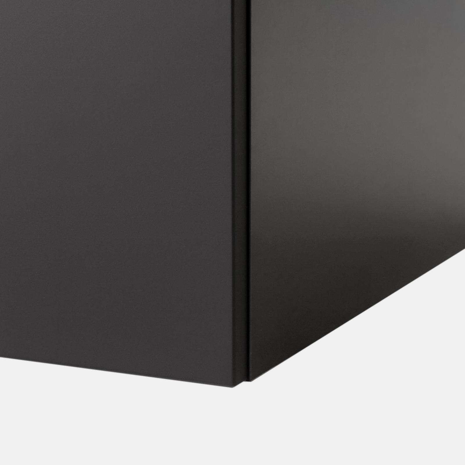 Cassettone sospeso 80 cm con top antracite - Sleek
