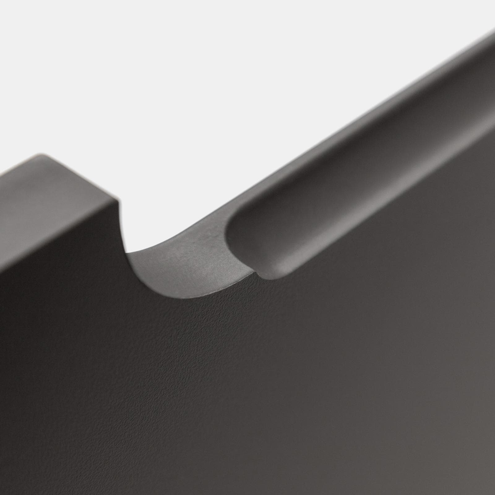 Cassettone sospeso 80 cm con top antracite - Sleek