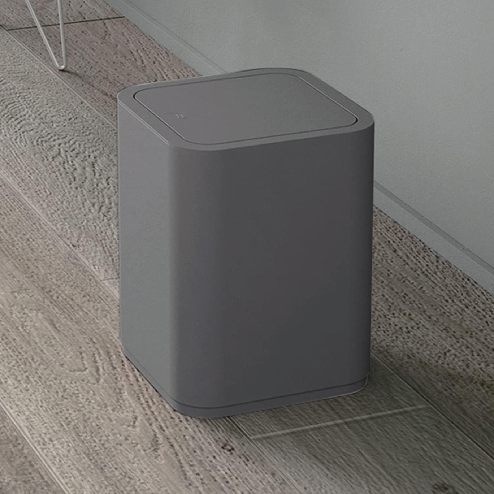 Cestino portarifiuti grigio 8 litri - Seventy di Gedy