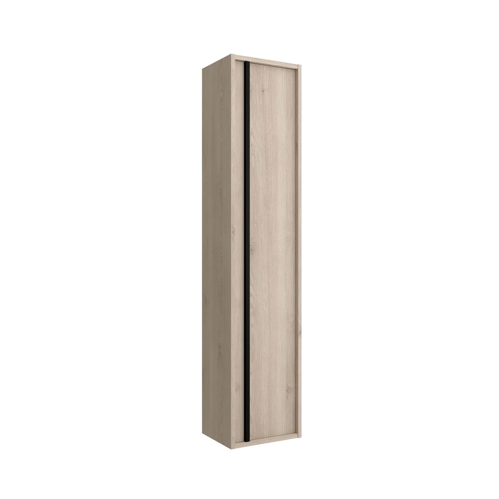 Colonna bagno sospesa 140h cm rovere atlas con anta Soft Close reversibile - Maestro
