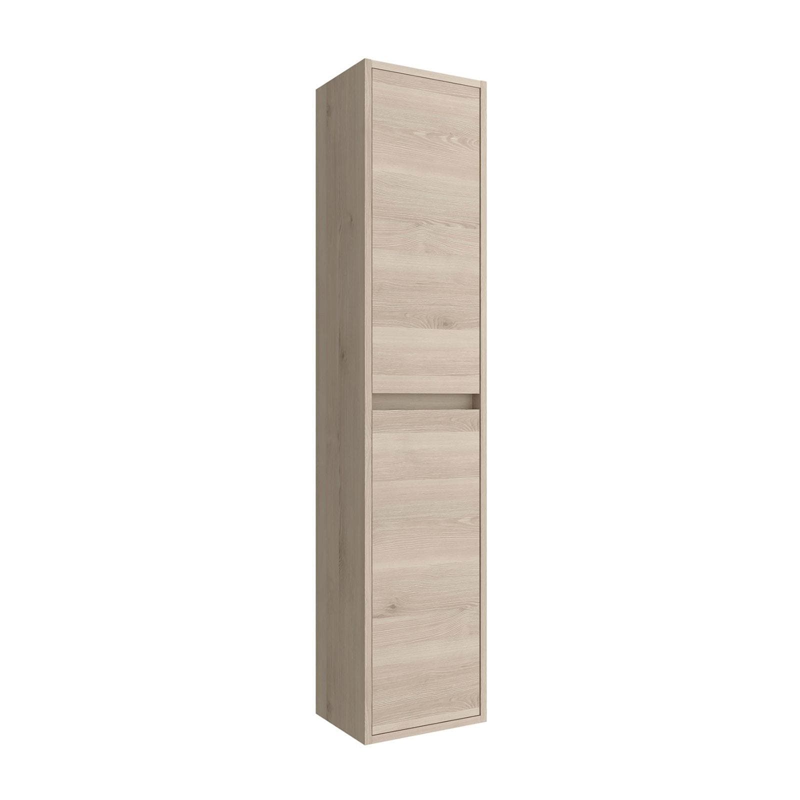 Colonna bagno sospesa 140h cm rovere atlas con anta Soft Close reversibile - Medora e Libras