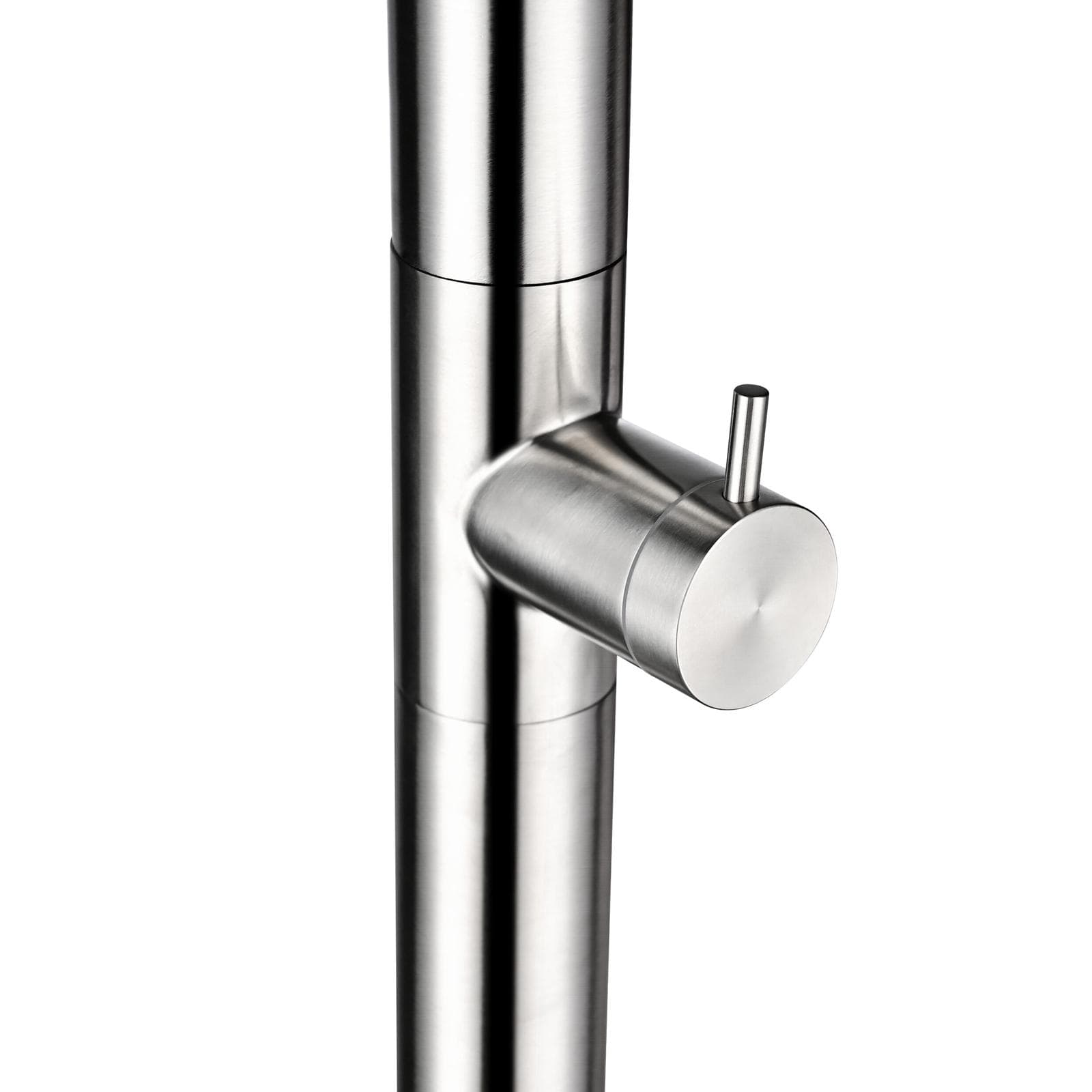 Colonna doccia da esterno 220h cm in acciaio inox 316 cromo - Ichigo
