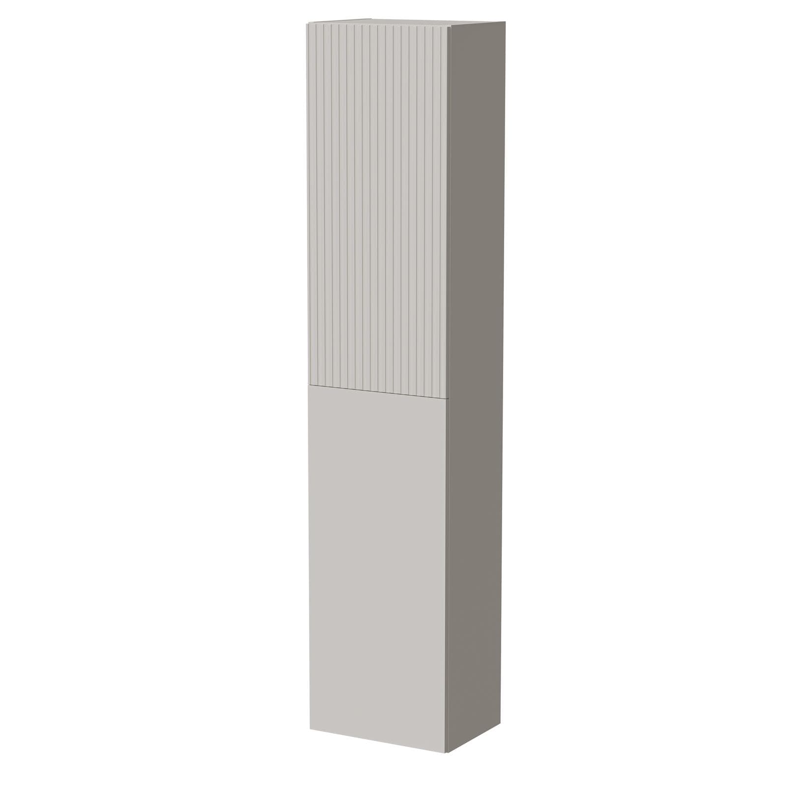 Colonna sospesa 40x180h cashmere cannettato con 2 ante - Ingrid