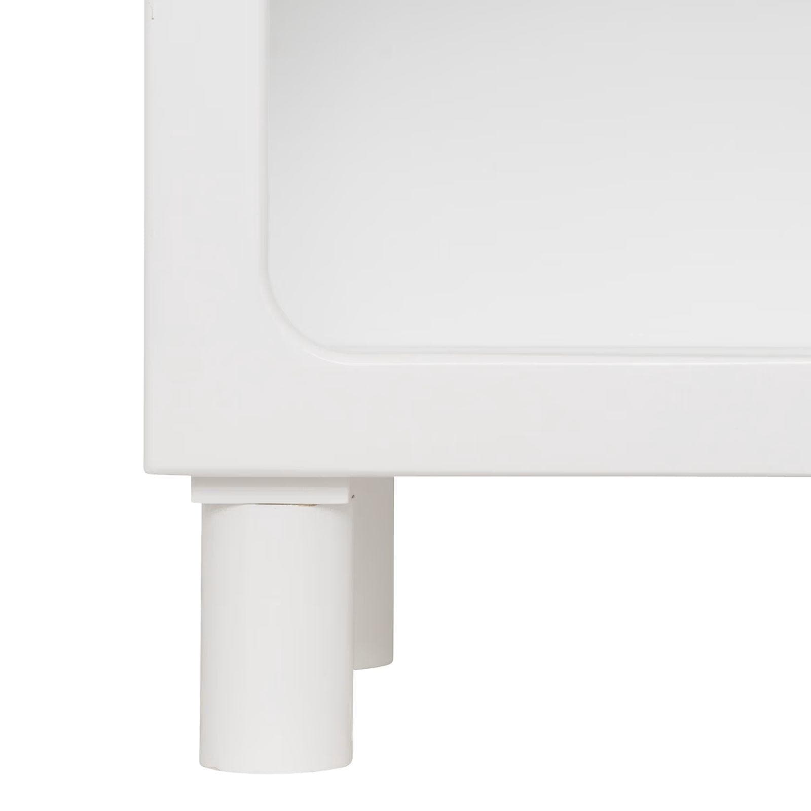 Comodino 40x42h cm in legno bianco - Inary