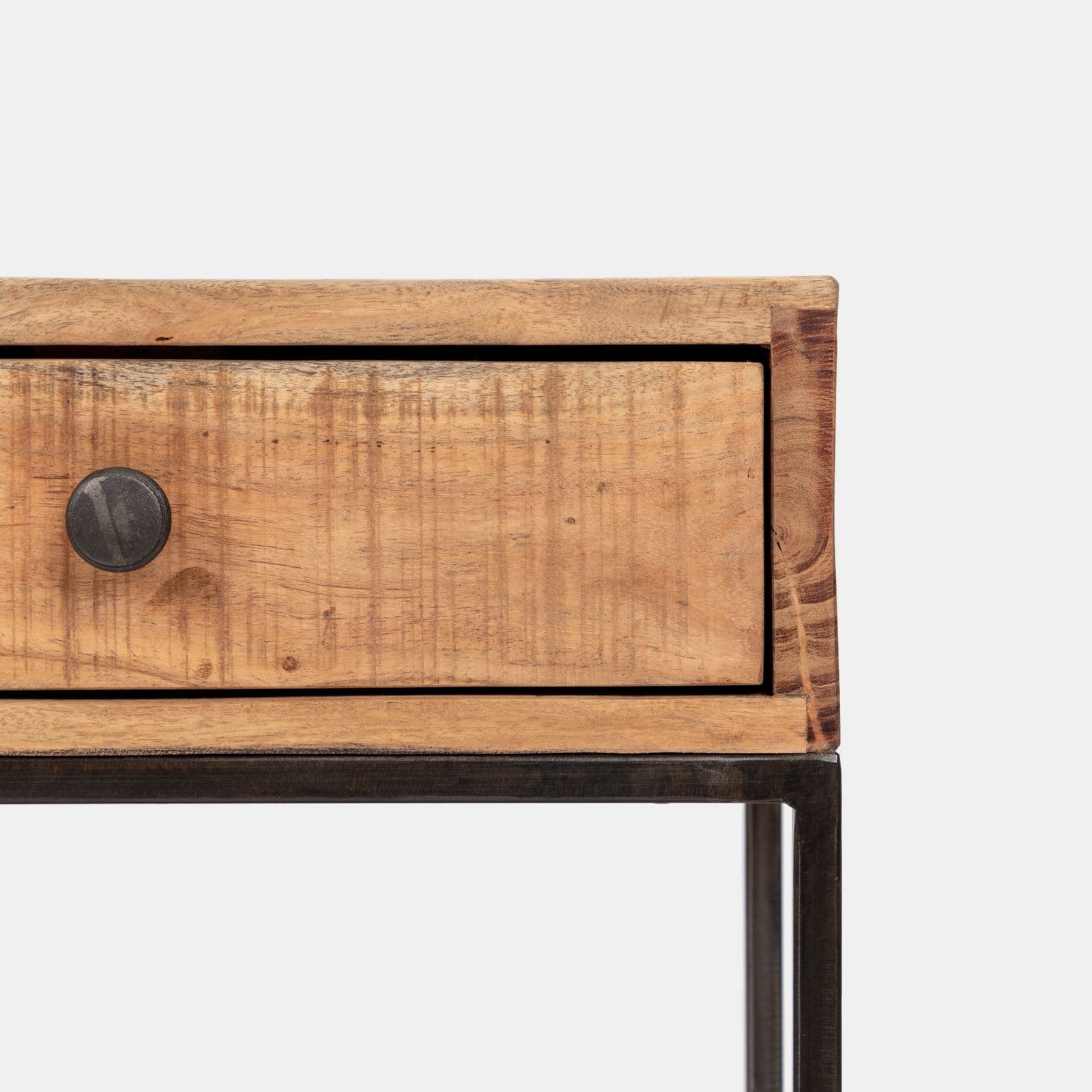 Comodino 44x30 cm in legno di acacia - Freia Acacia