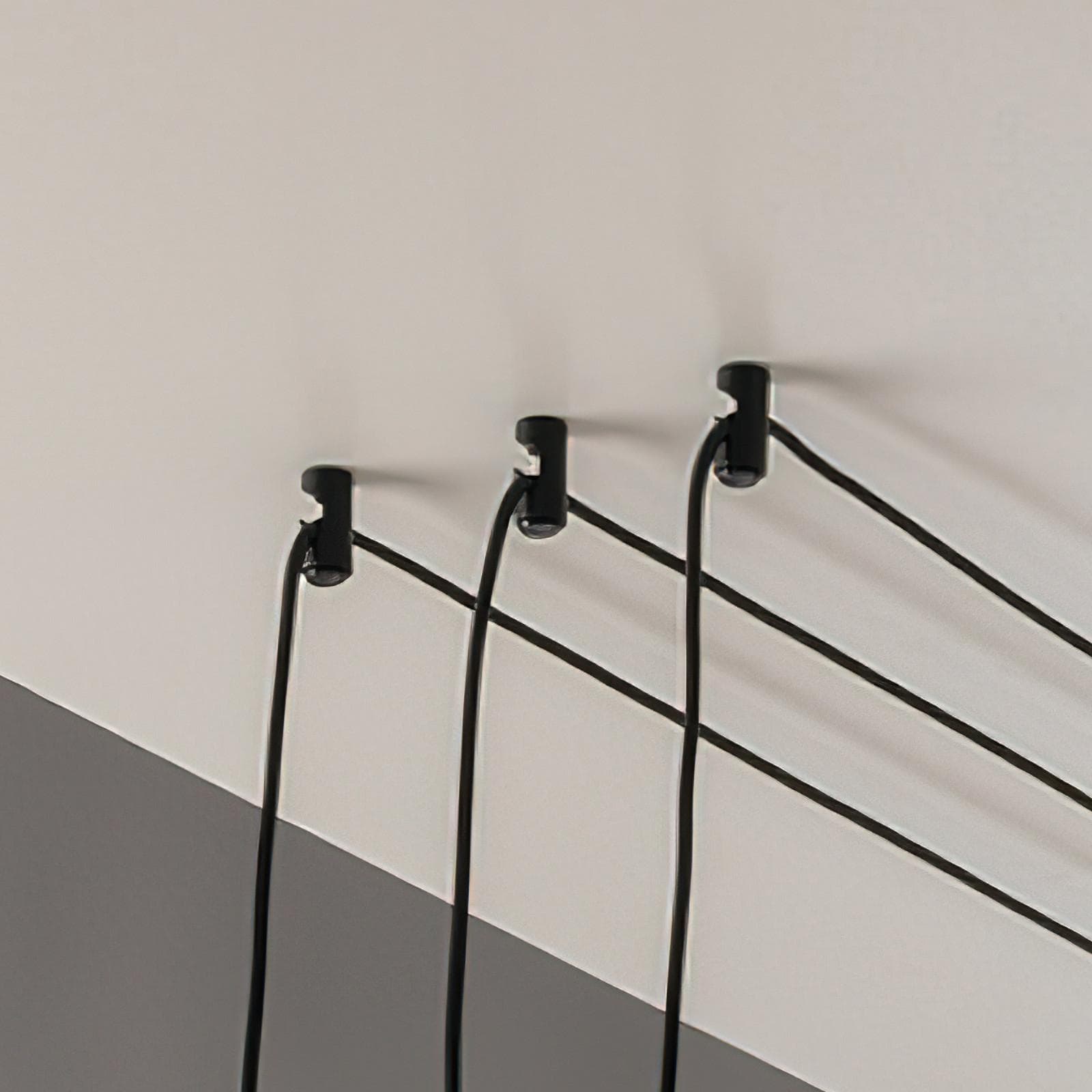Kit 3 pezzi deviatore per lampada nero