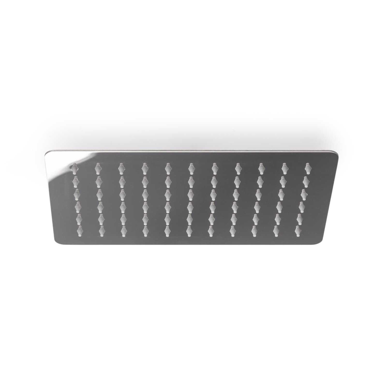 Composizione doccia con braccio 28 cm, soffione 25x15 e doccino con flessibile