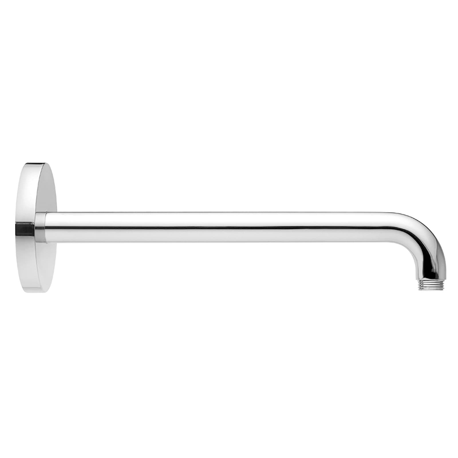 Composizione doccia Jacuzzi - Rubinetteria Crux con braccio soffione doccino e miscelatore con deviatore