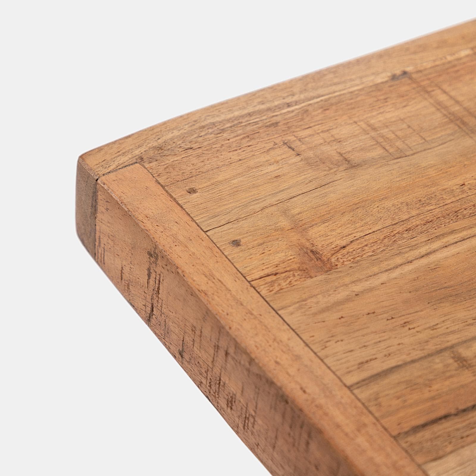 Consolle 120x40 cm in legno di acacia con due cassetti - Freia Acacia