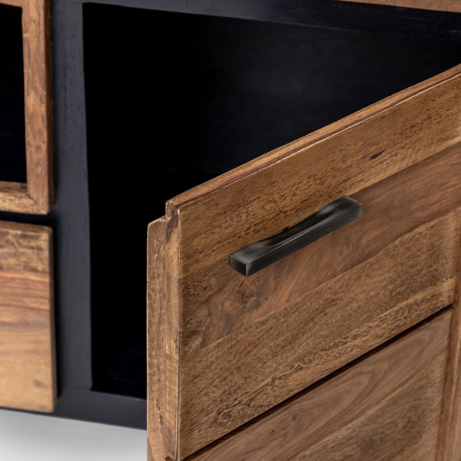 Mobile porta tv 175 cm in legno di acacia - Freia Acacia