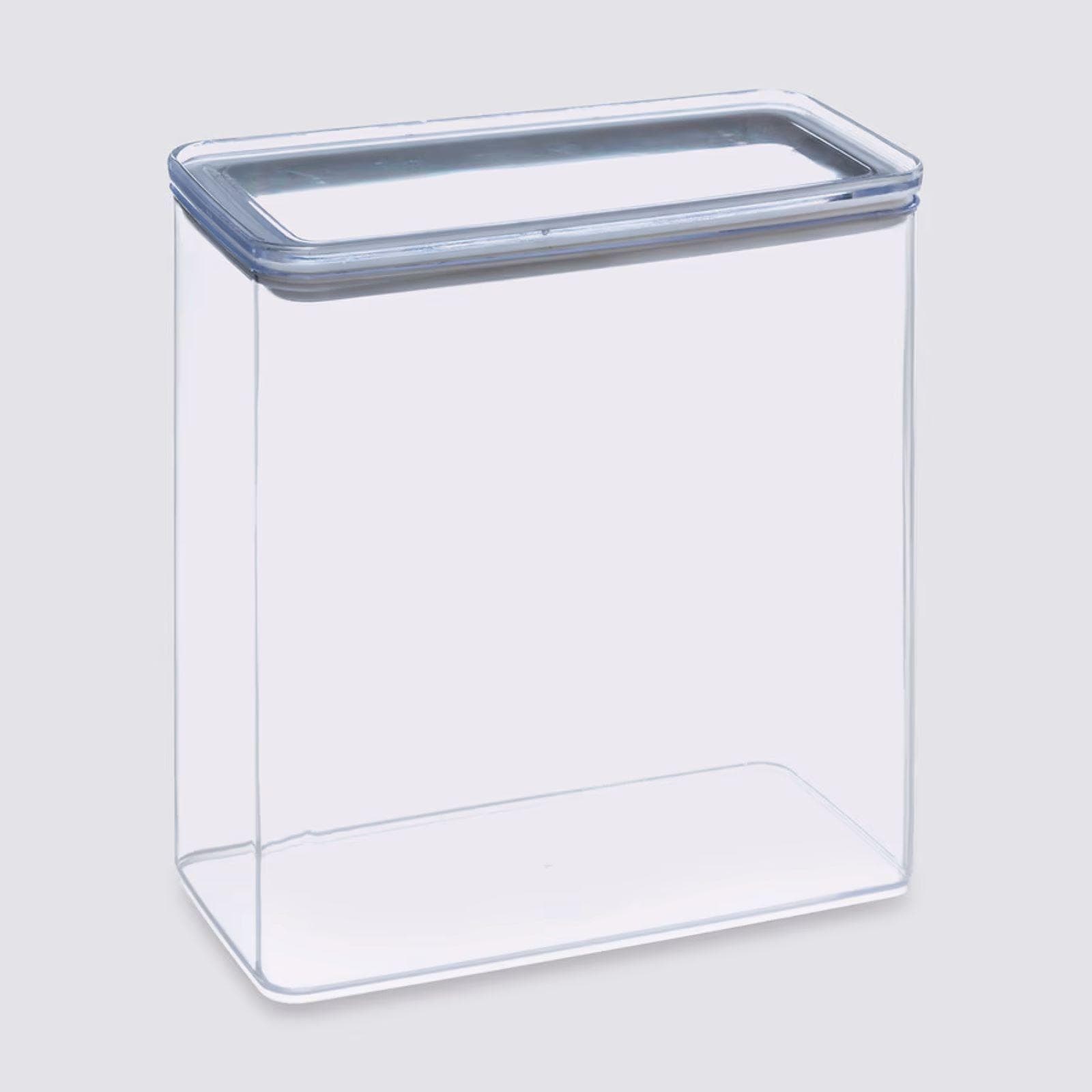Contenitore 20x21h cm ermetico ed impilabile trasparente - Elgar