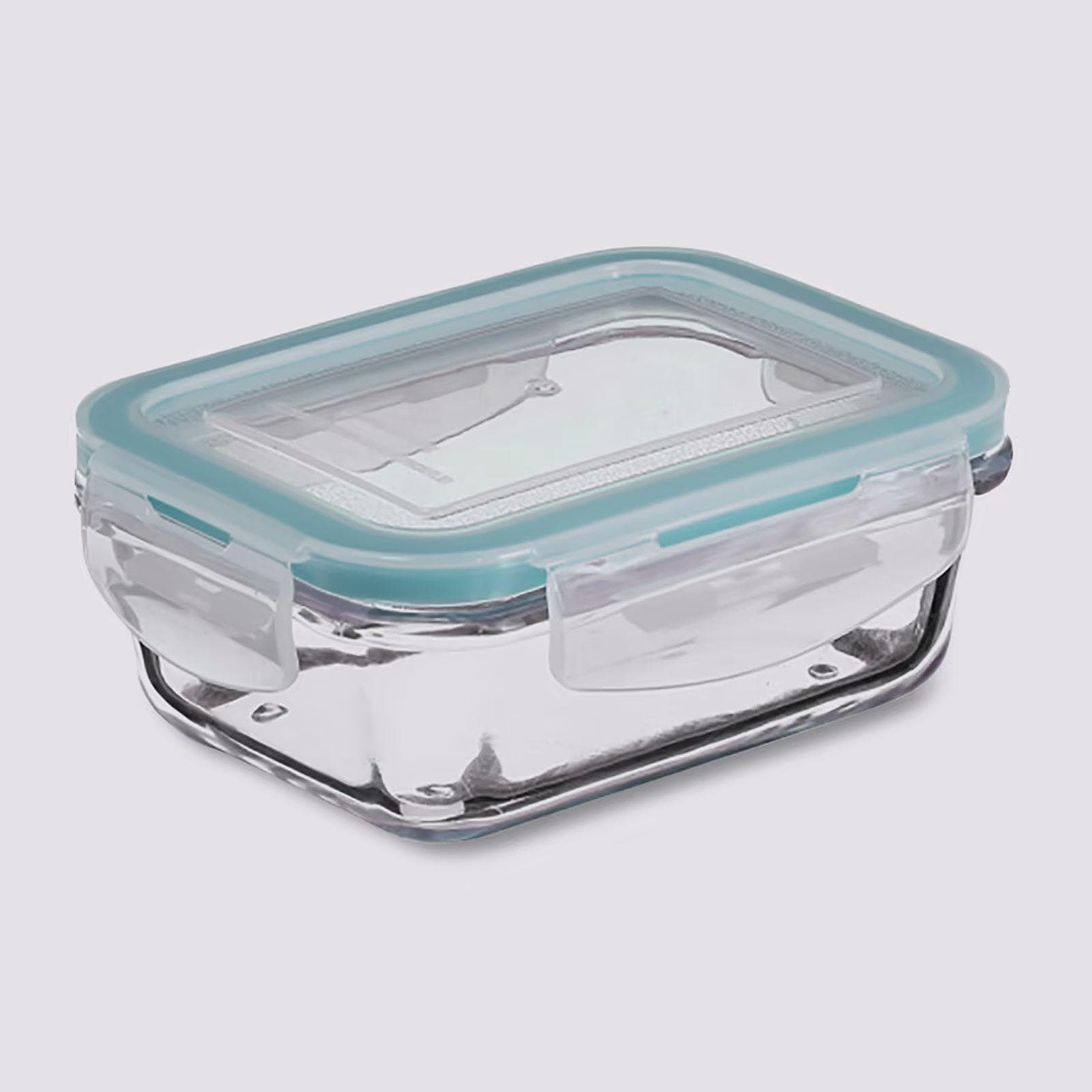 Contenitore 24x17 cm ermetico impilabile in vetro trasparente - Clarette