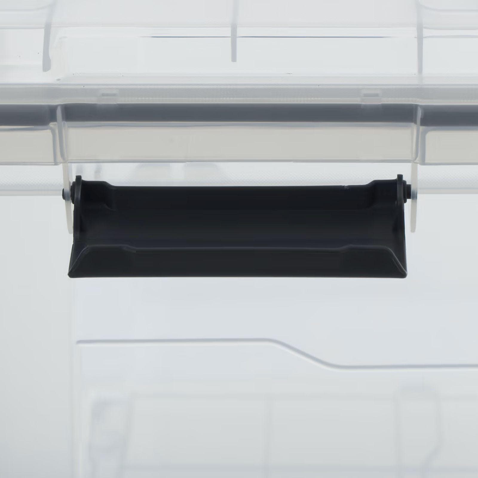 Contenitore 38x25h cm in polipropilene con chiusura a clip - Archivia Plus