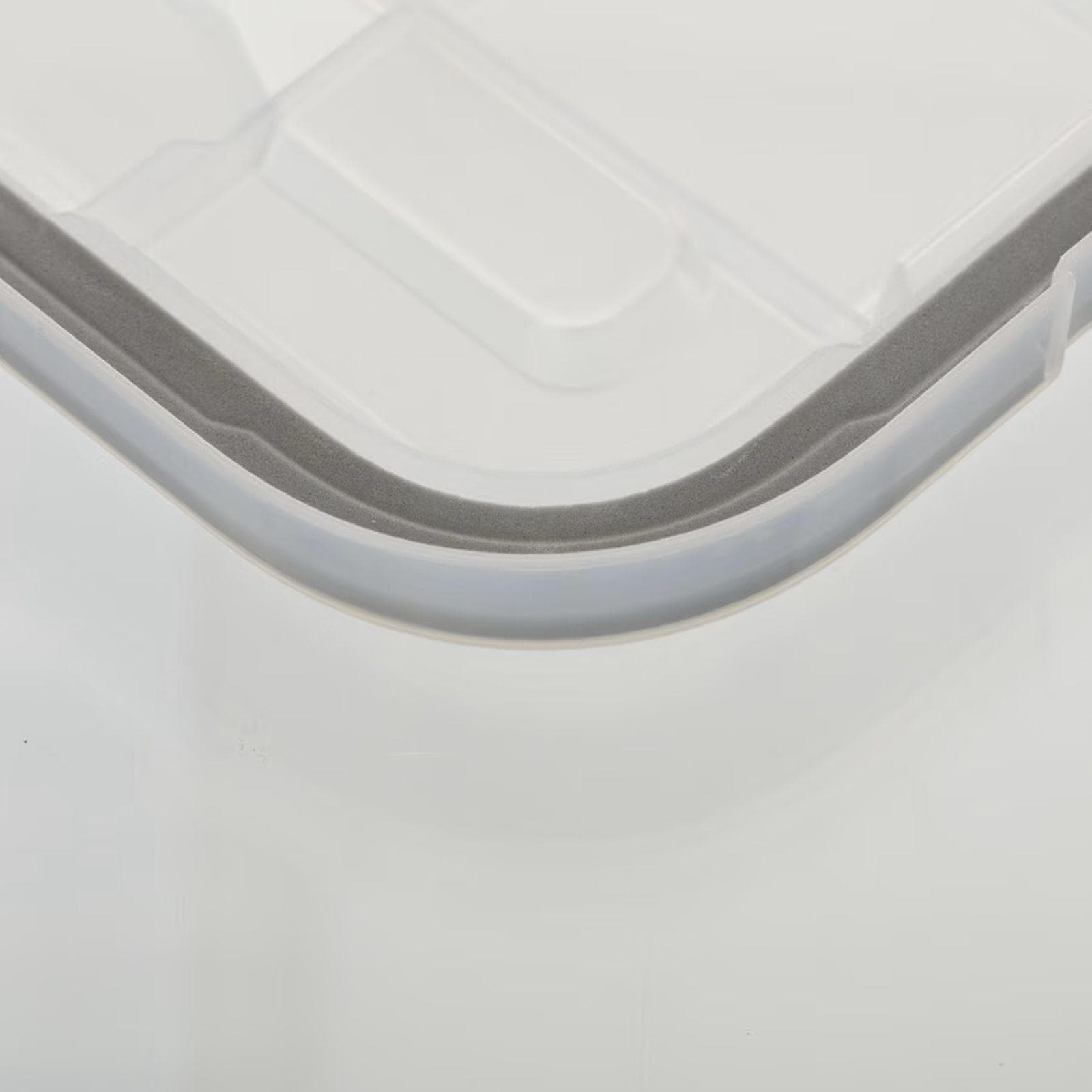 Contenitore 38x25h cm in polipropilene con chiusura a clip - Archivia Plus