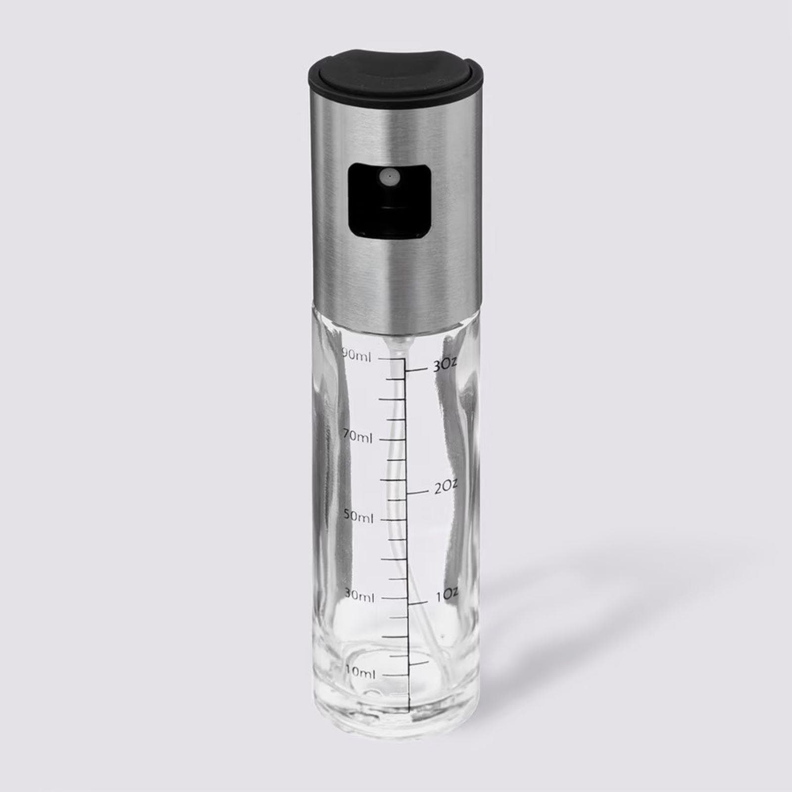 Contenitore a spray per olio o aceto in acciaio inox e vetro