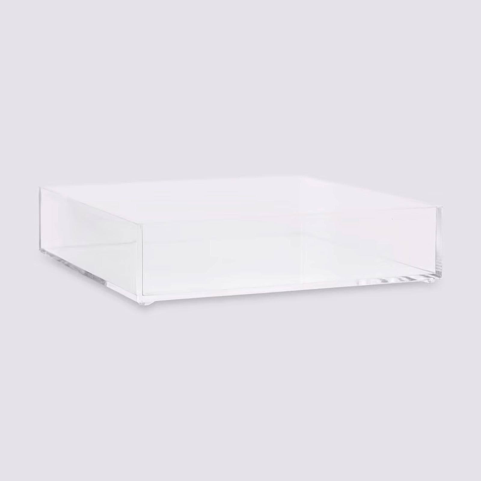 Contenitore portaoggetti 20x5h cm trasparente - Belive