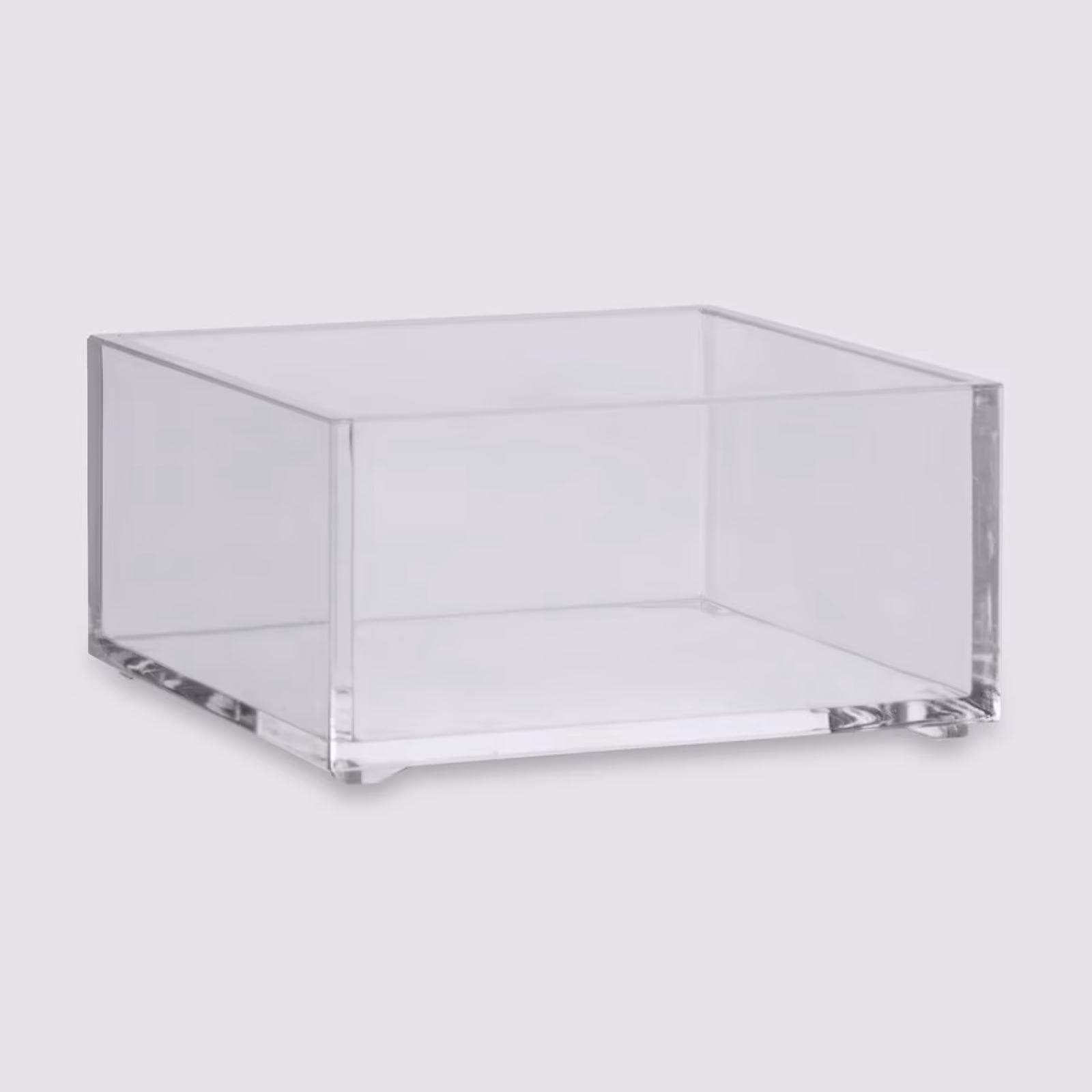 Contenitore portaoggetti 10x5h cm trasparente - Belive