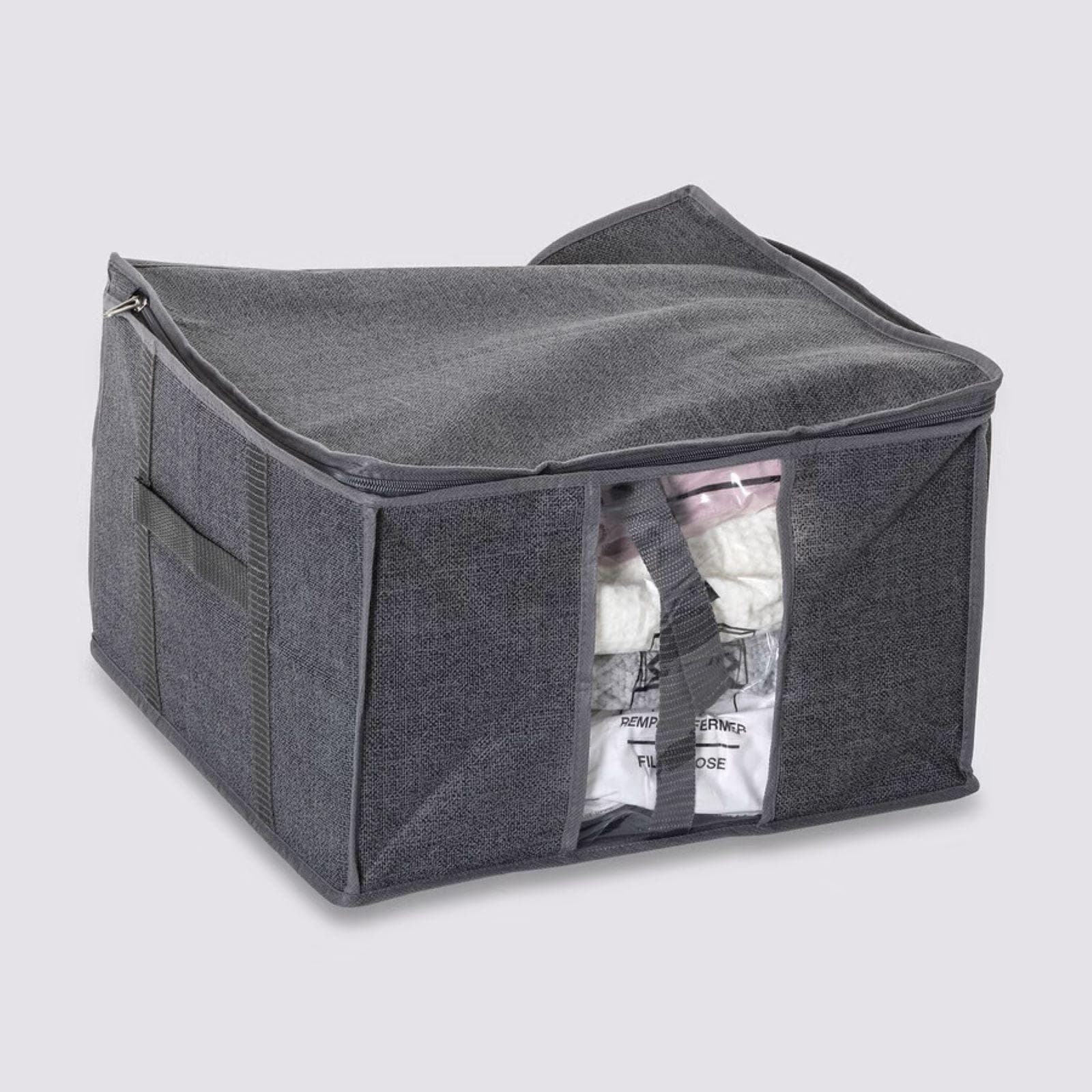 Contenitore salvaspazio 40X40 cm per sottoletto con sacchetto