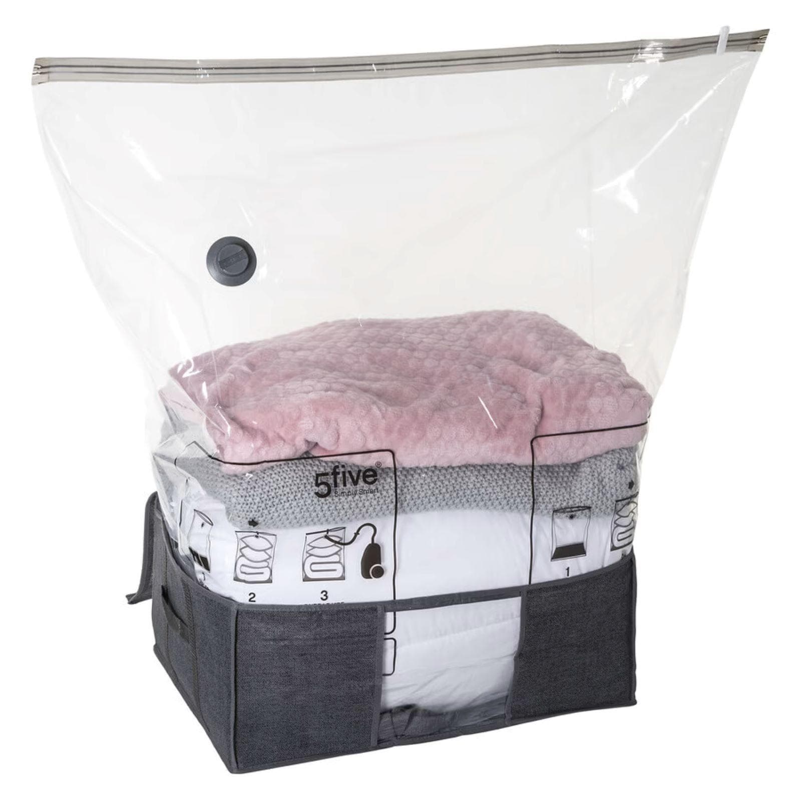 Contenitore salvaspazio 60x45 cm per sottoletto e armadio con sacchetto