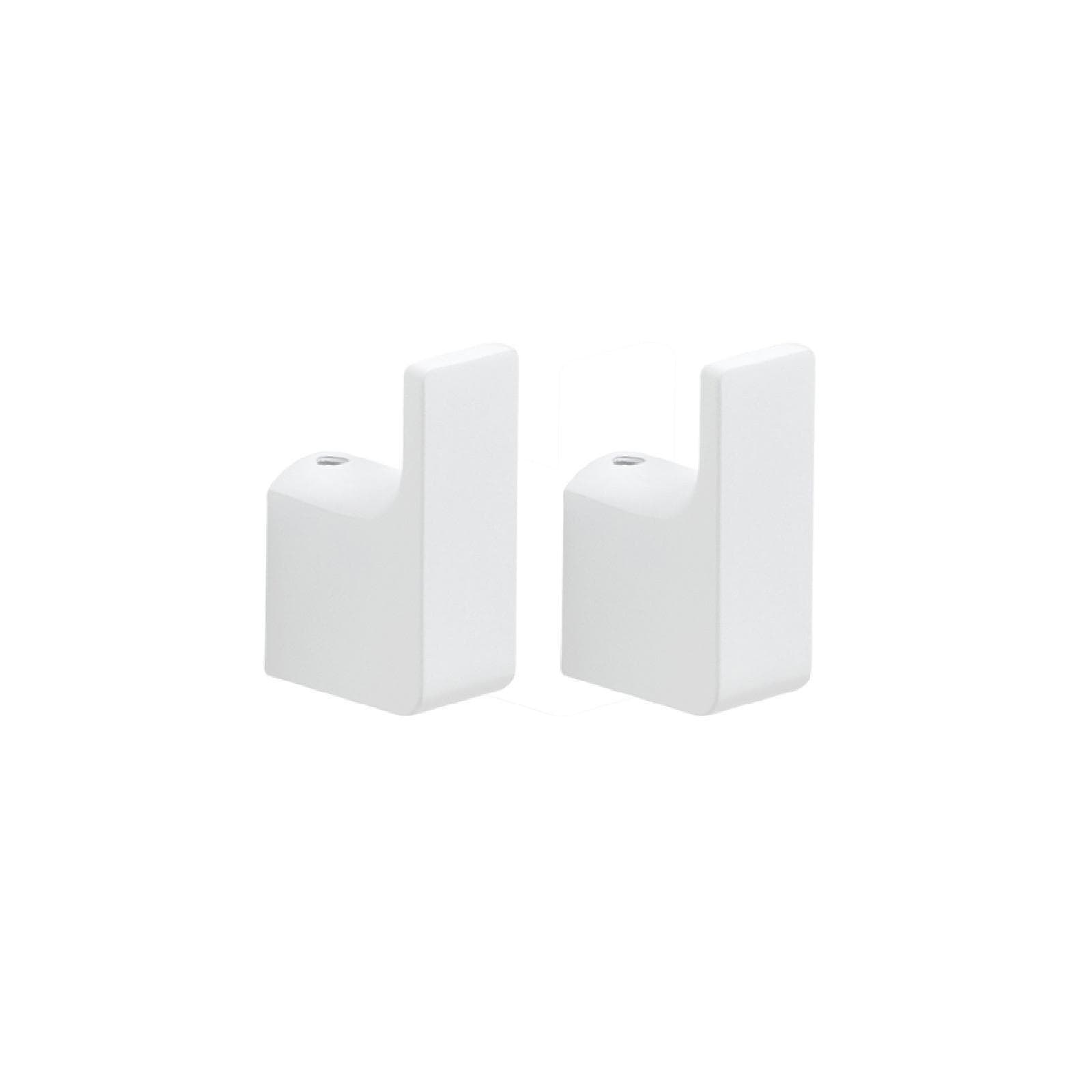 Set 2 appendini in cromall e ottone bianco - Pirenei di Gedy