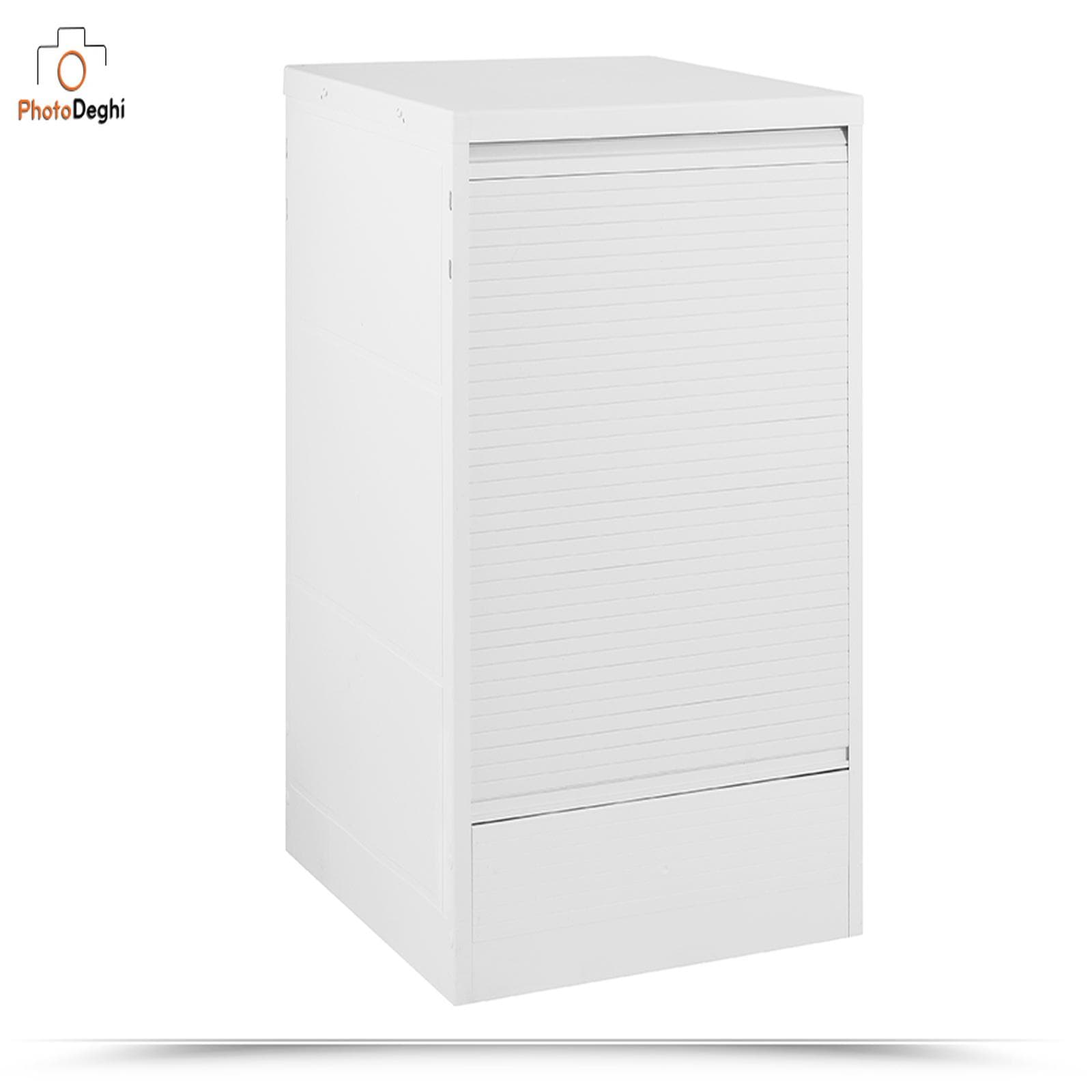 Coprilavatrice 65x70 cm serrandina verticale bianco