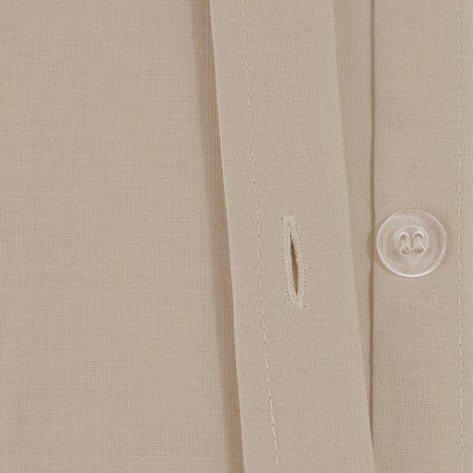 Copripiumino matrimoniale 240x220 cm in cotone beige - Bellini