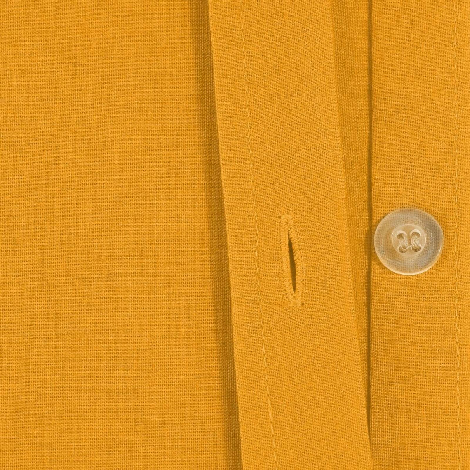 Copripiumino matrimoniale 240x220 cm in cotone ocra - Bellini