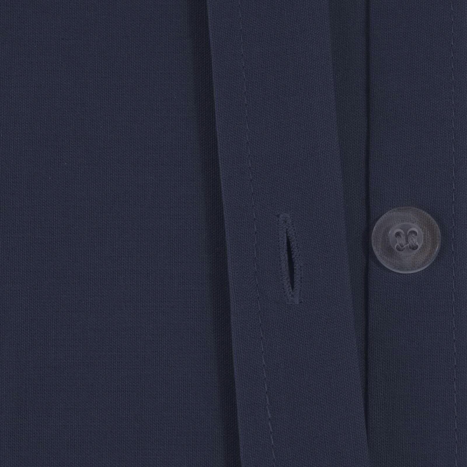 Copripiumino singolo 140x200 cm in cotone blu scuro - Bellini