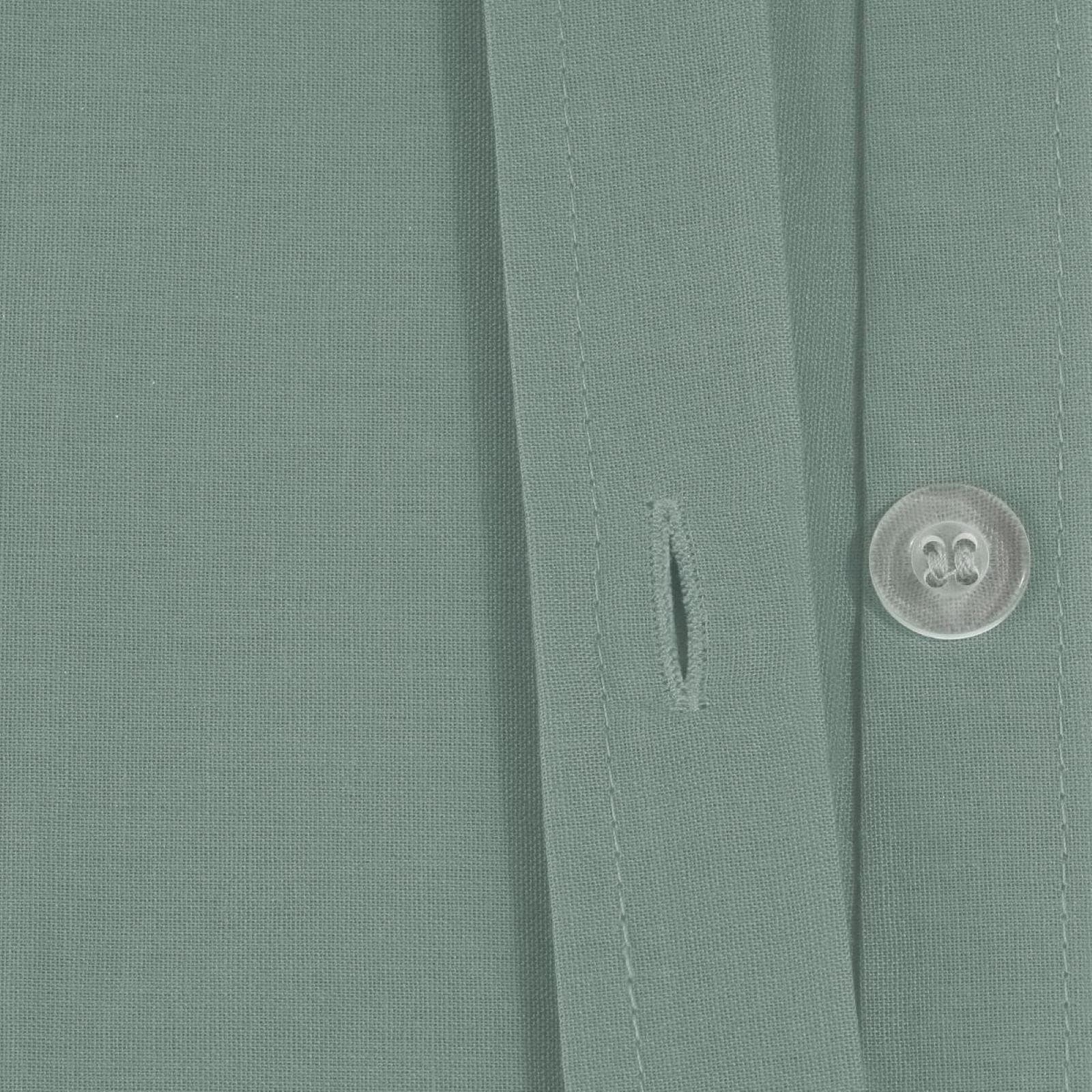 Copripiumino singolo 140x200 cm in cotone verde celadon - Bellini