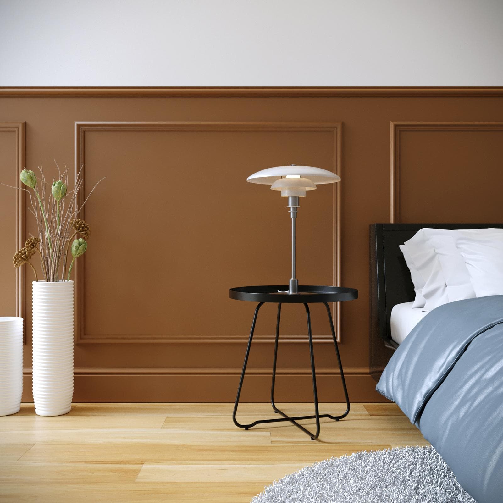 Cornice boiserie 100x120 cm bianco verniciabile - Miya
