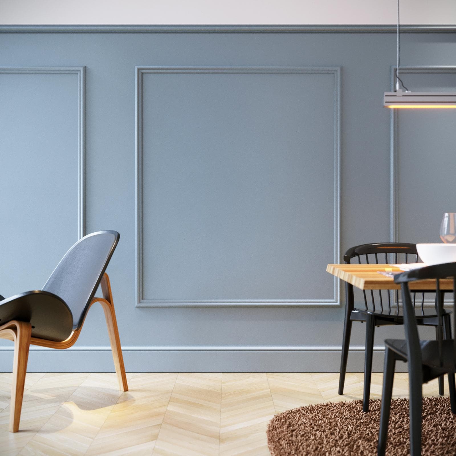 Cornice boiserie 120x140 cm bianco verniciabile - Miya