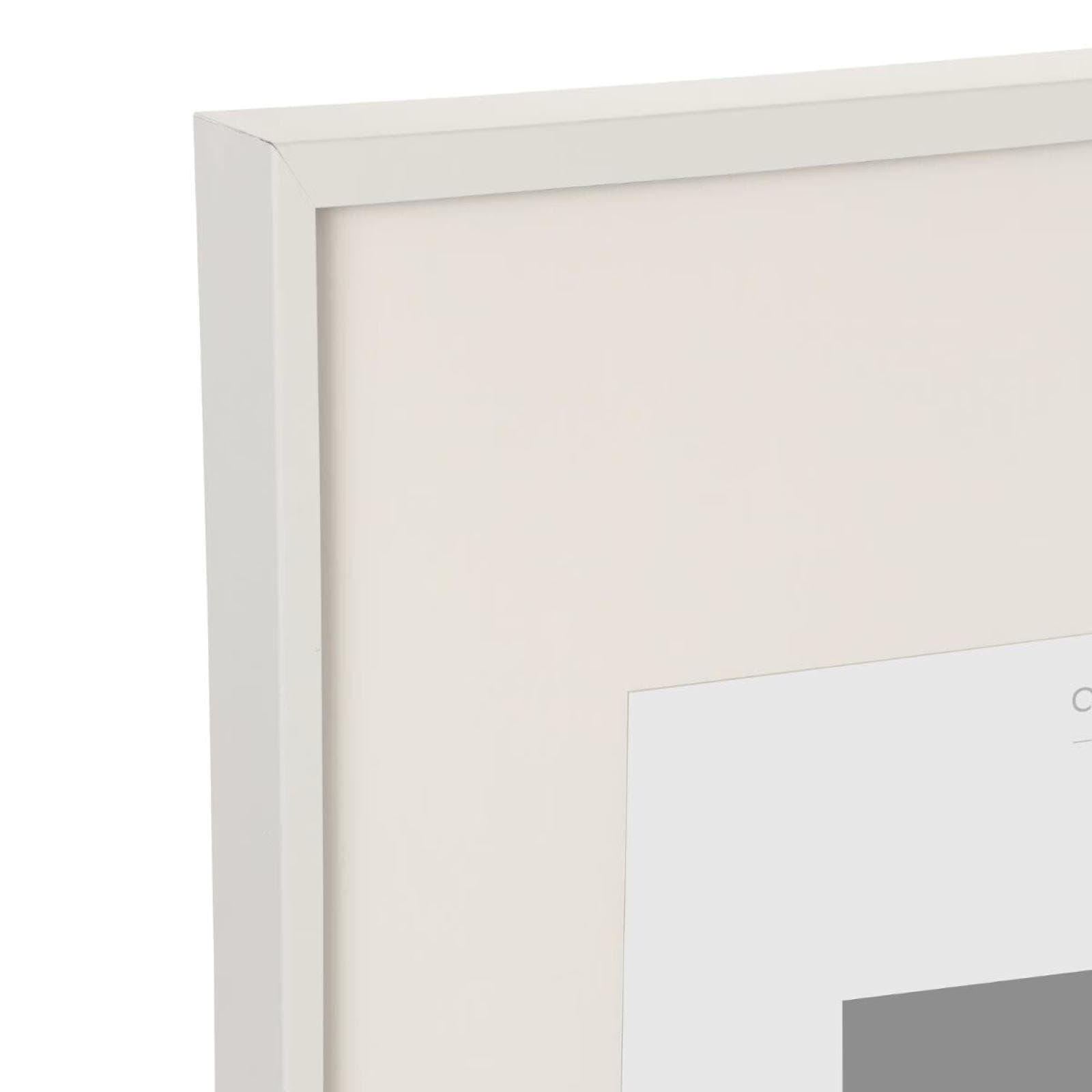 Cornice per foto 100x70 cm reversibile bianco - Talirha