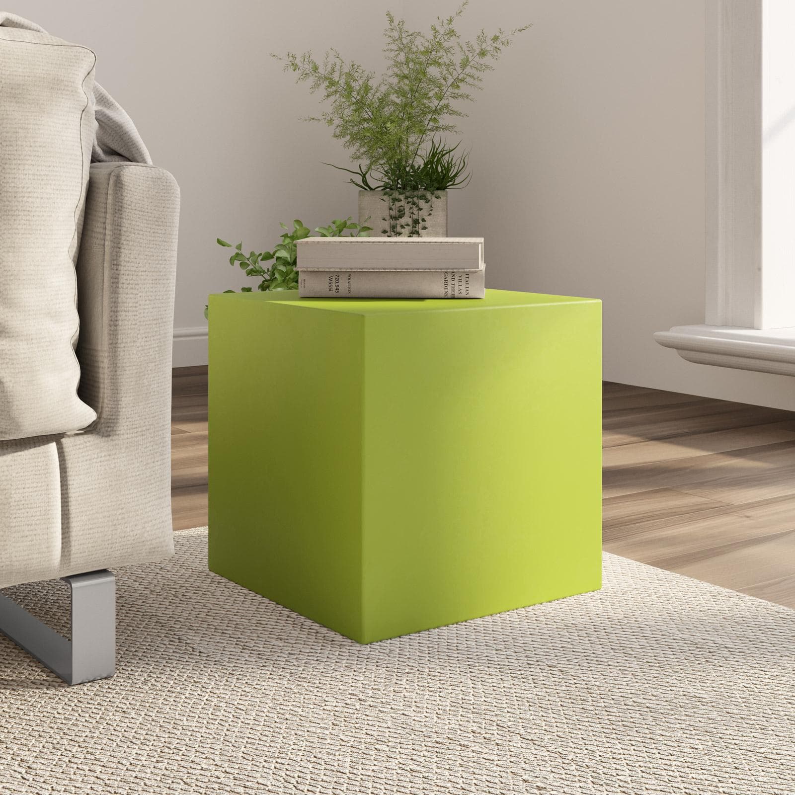 Cubo multiuso da interno 35 h cm in polietilene verde kiwi - Kubbot