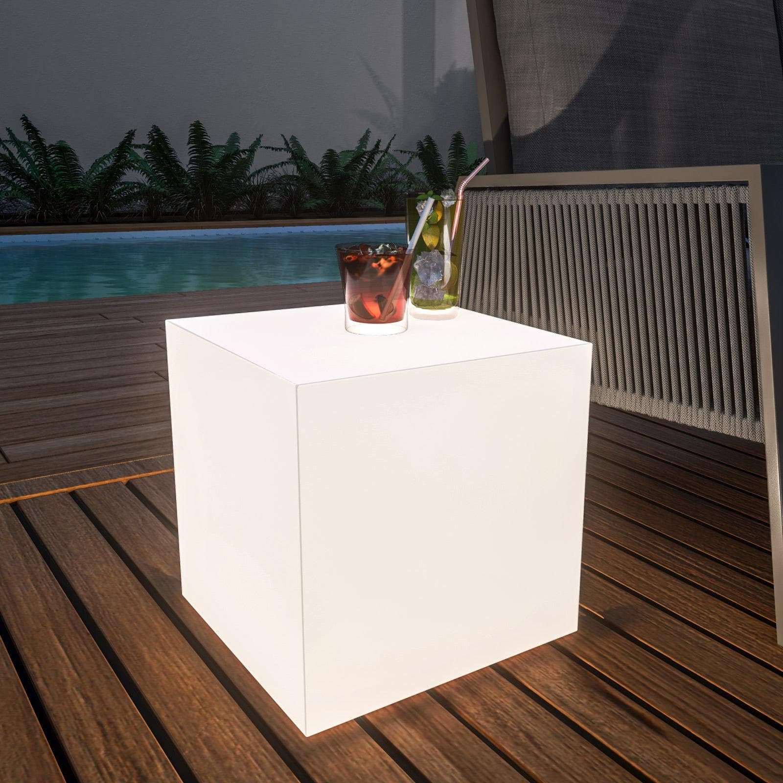Cubo luminoso multiuso per esterni 35x35 cm - Kubbot