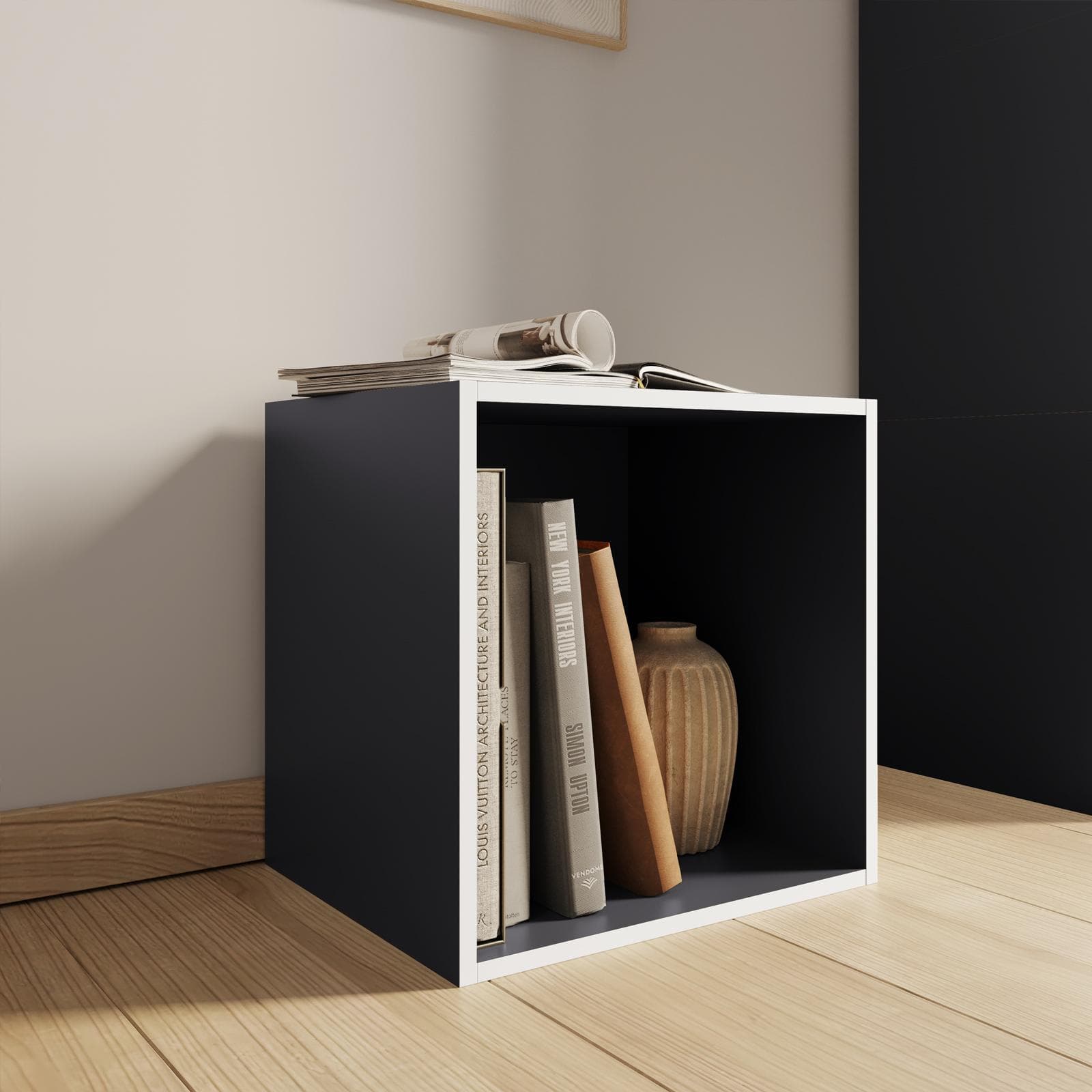 Cubo modulare grigio scuro - Puzzle