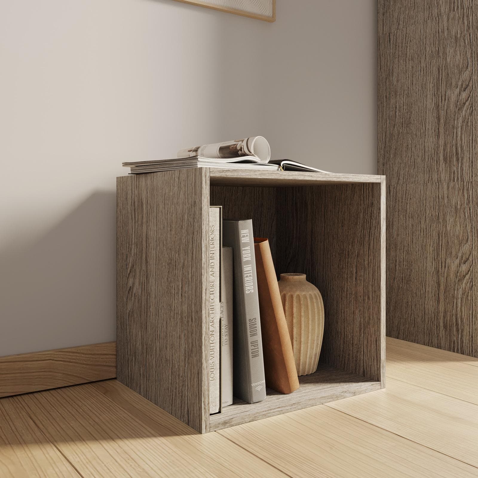 Cubo modulare effetto rovere - Puzzle