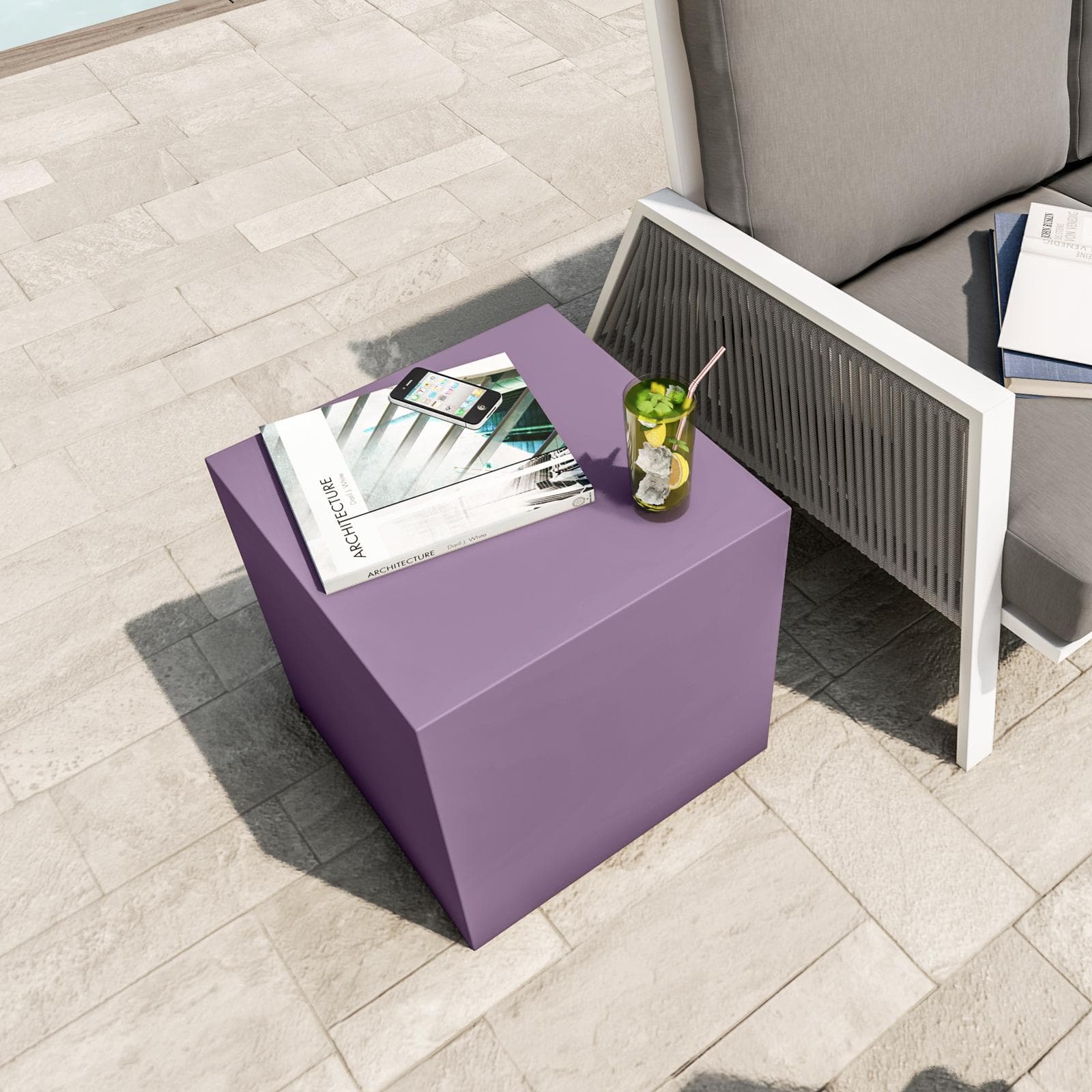 Cubo multiuso per esterni 45 h cm in polietilene glicine - Kubbot