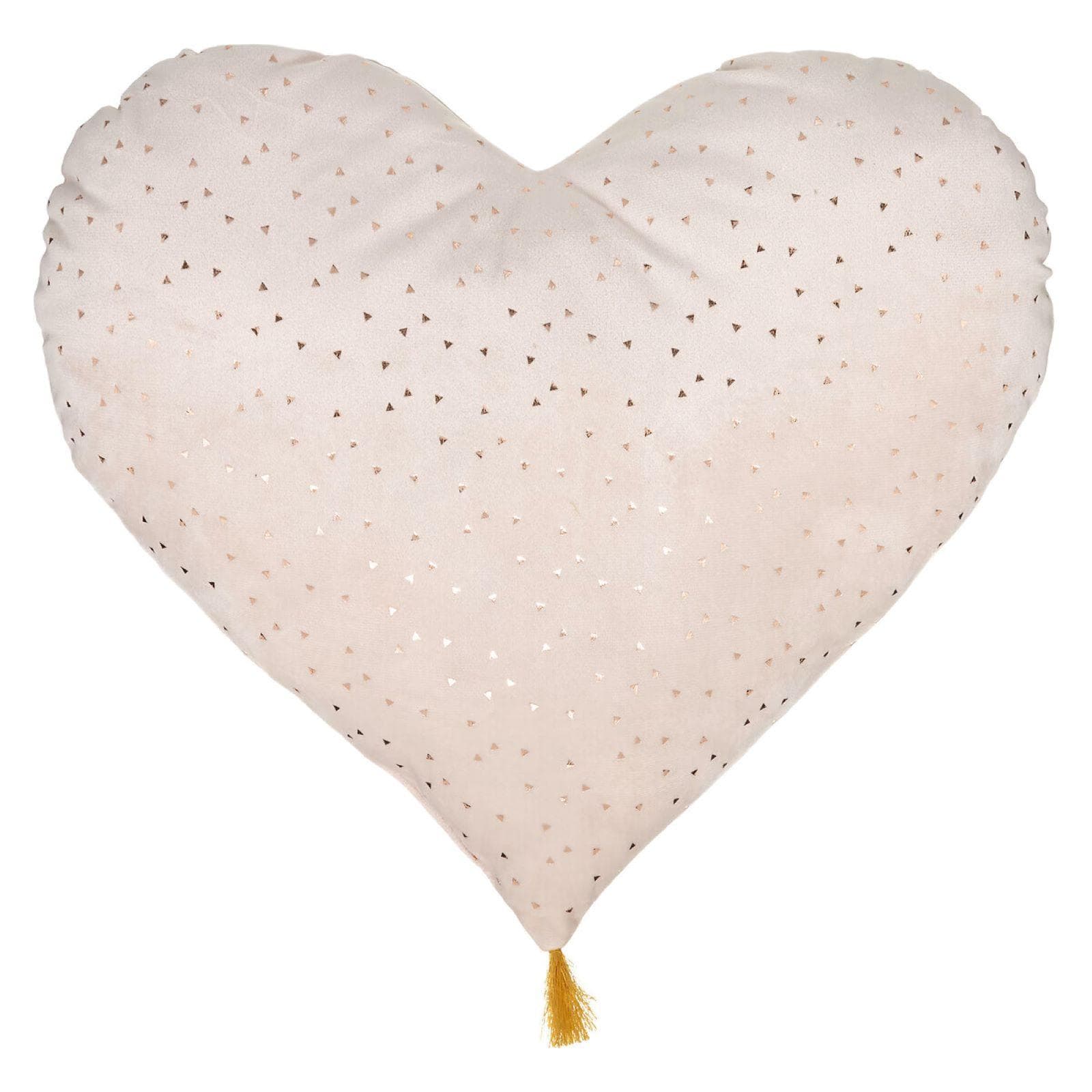 Cuscino a forma di cuore in tessuto rosa - Kids