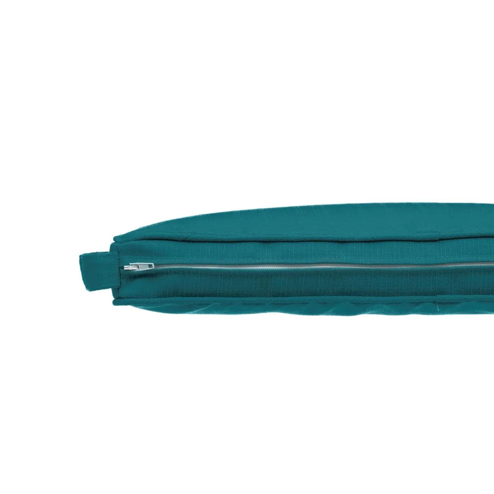 Cuscino con velcro per sedia 40x40 cm in poliestere blu pavone - Bangkok