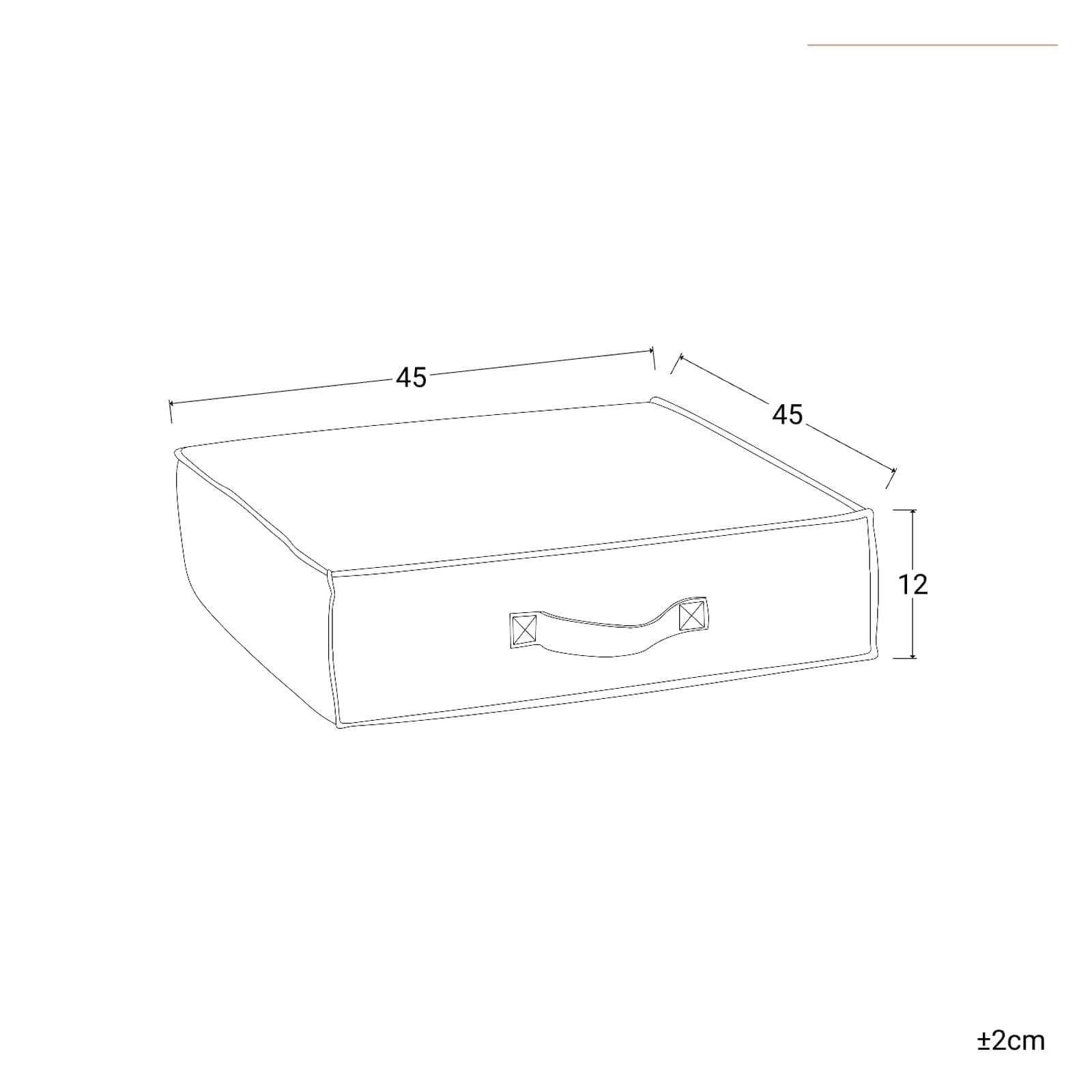 Cuscino da pavimento 45x45 cm per esterni in poliestere grigio scuro - Bangkok