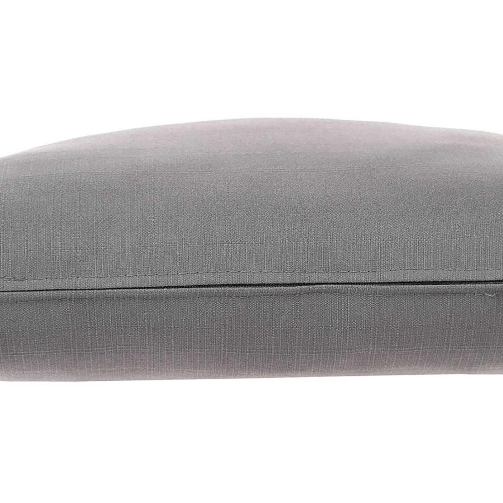 Cuscino decorativo da esterno 40x40 cm in poliestere grigio scuro - Bangkok