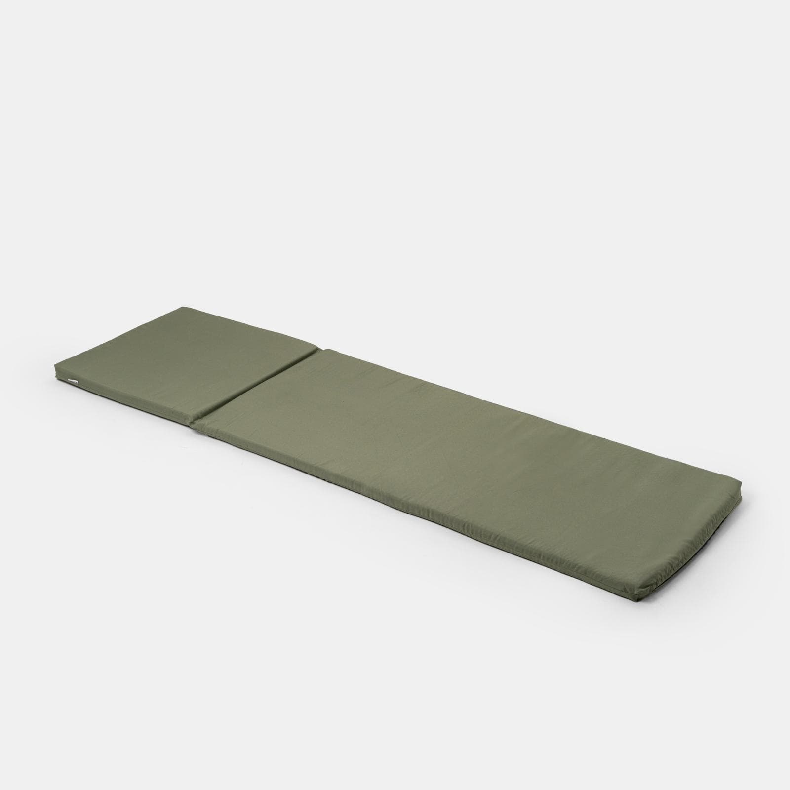 Cuscino per lettino prendisole 185x55 cm con lacci in poliestere idrorepellente verde - Bangkok